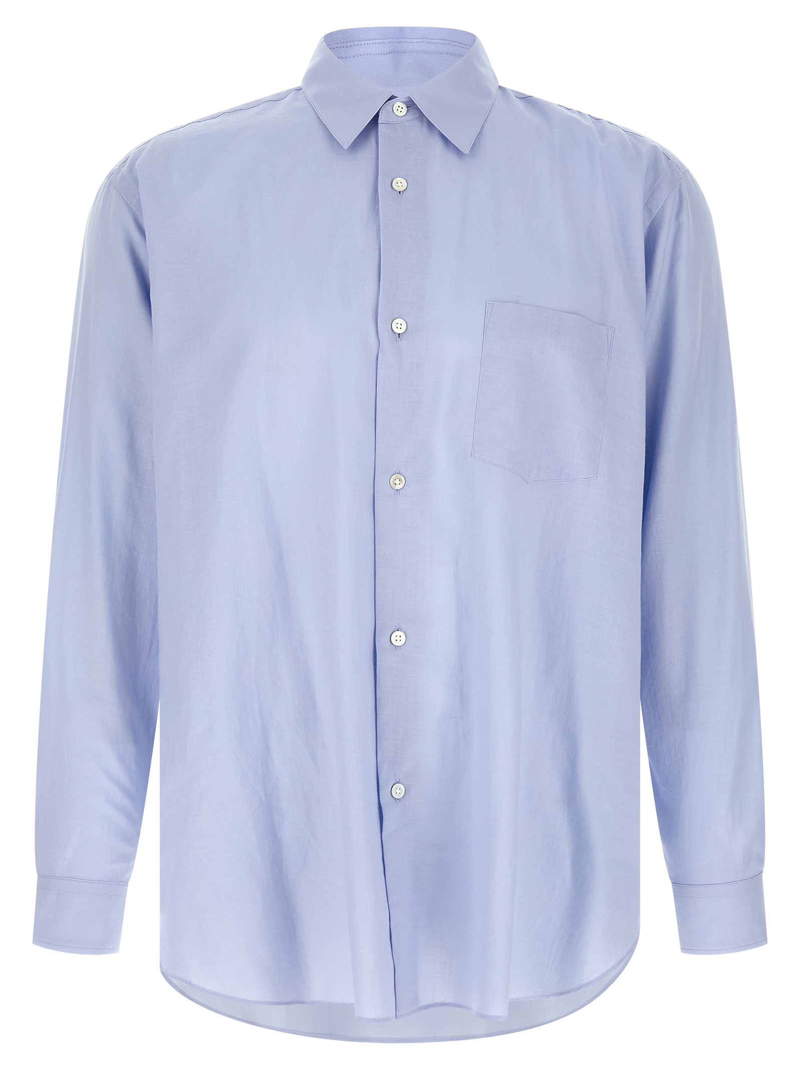 Cotton and silk shirt