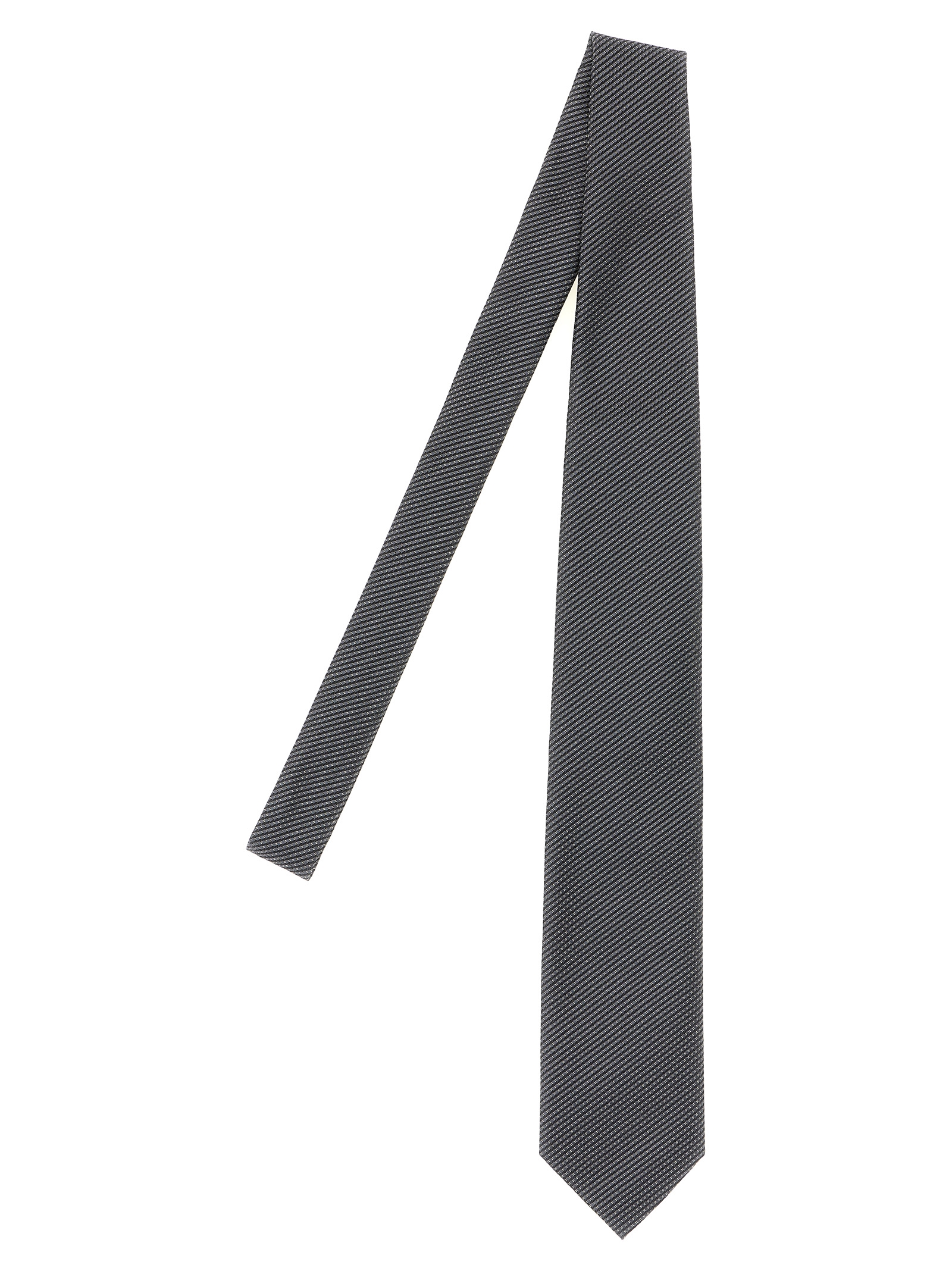 Tom Ford Men's Gray Jacquard Tie Silk Mulberry Ties, Papillon