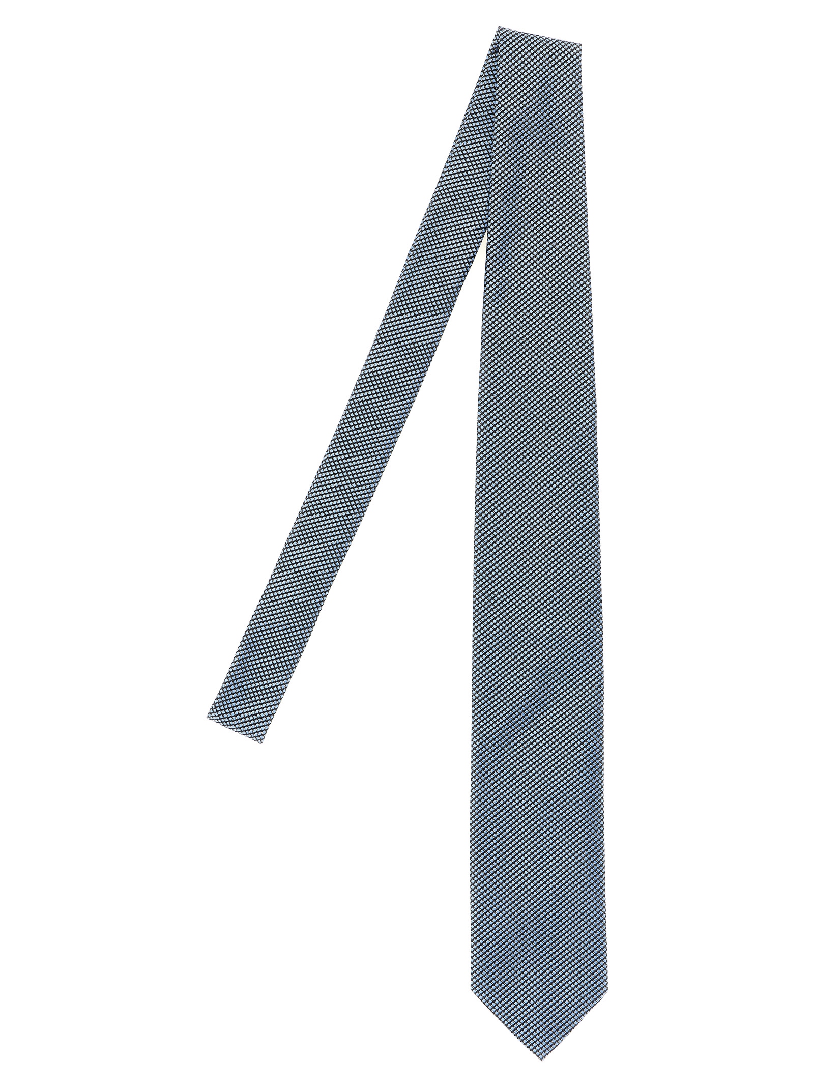 Tom Ford Men's Blue Jacquard Tie Silk Mulberry Ties, Papillon