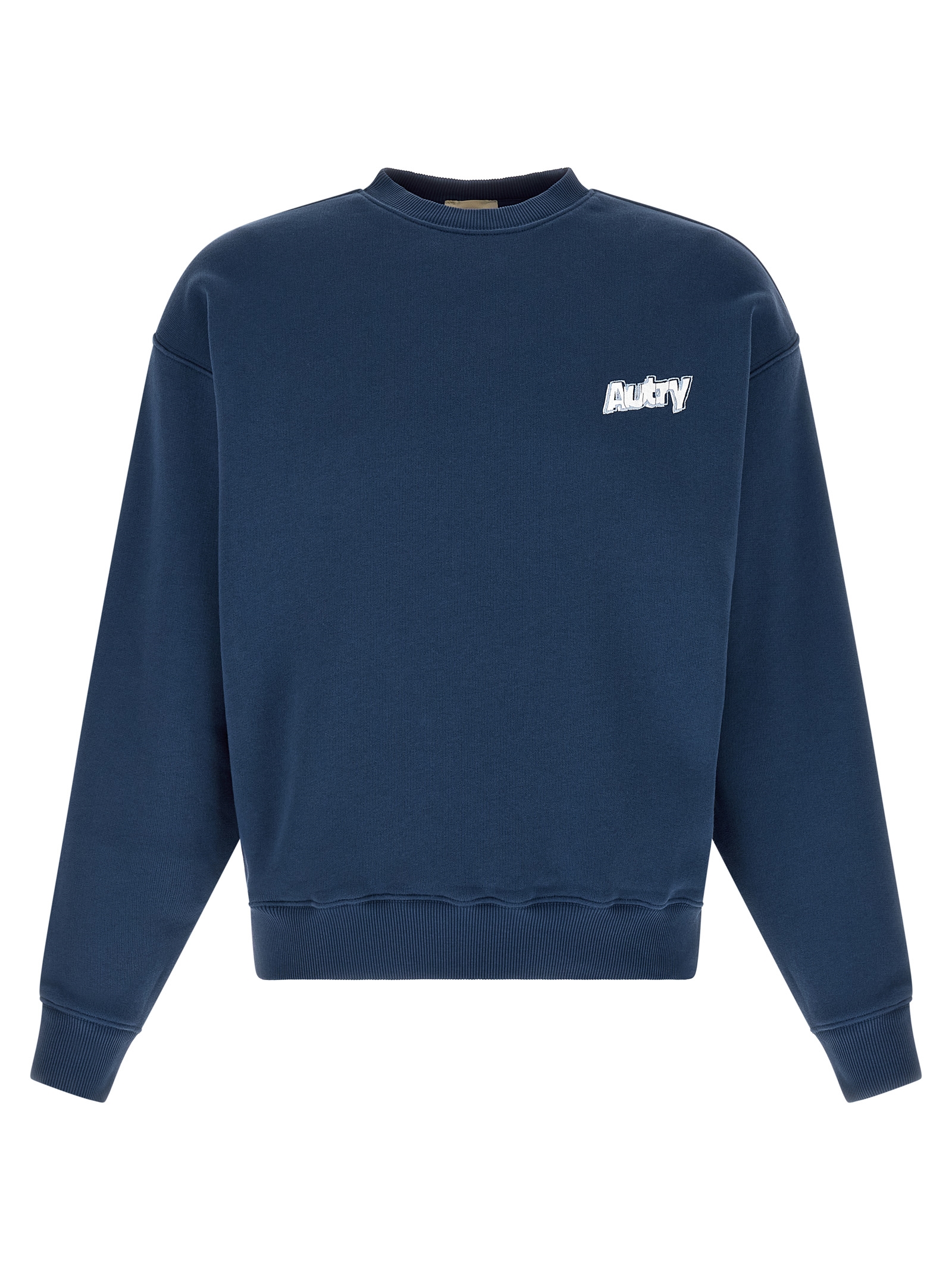 Logo print embroidery sweatshirt