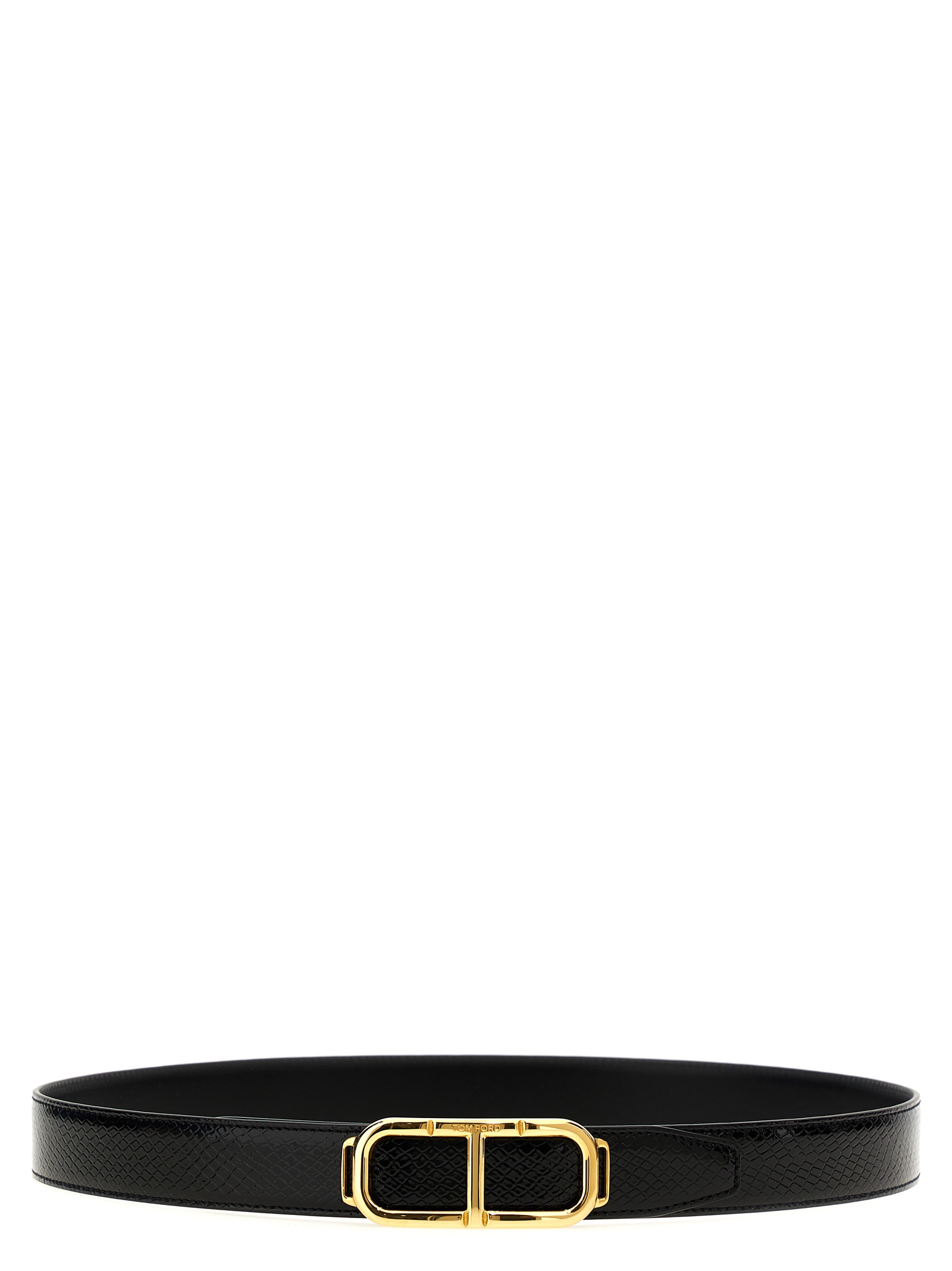 Logo reversible belt