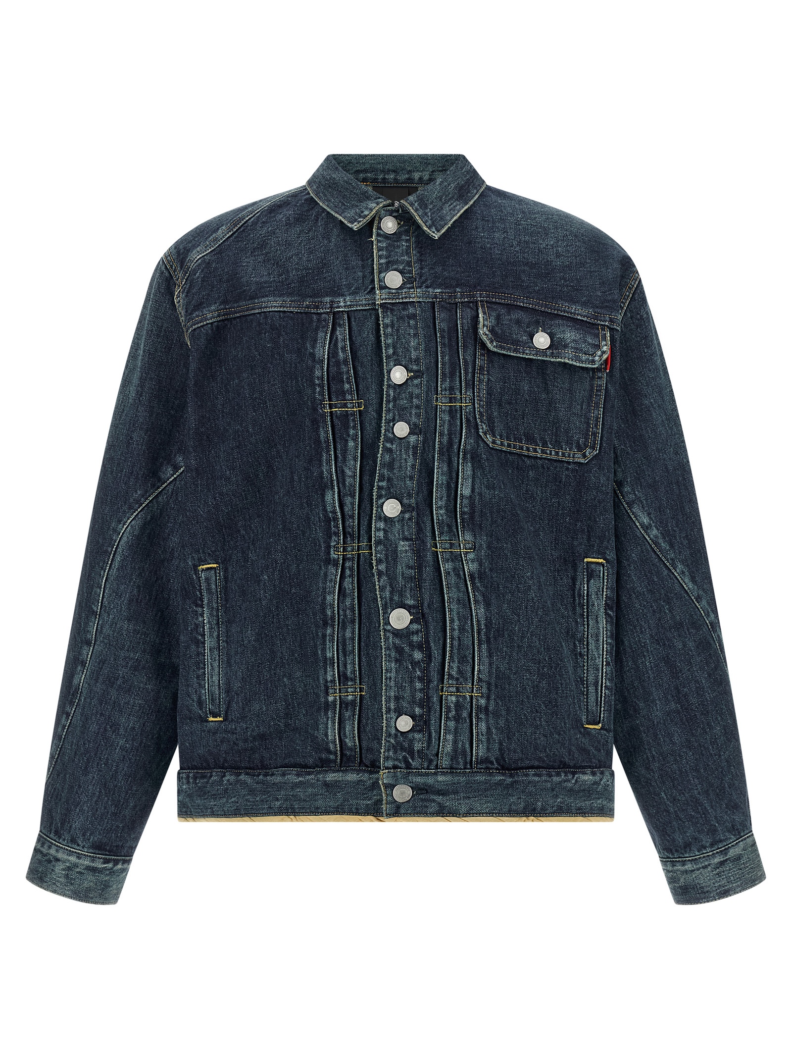 Sinuous seams jacket