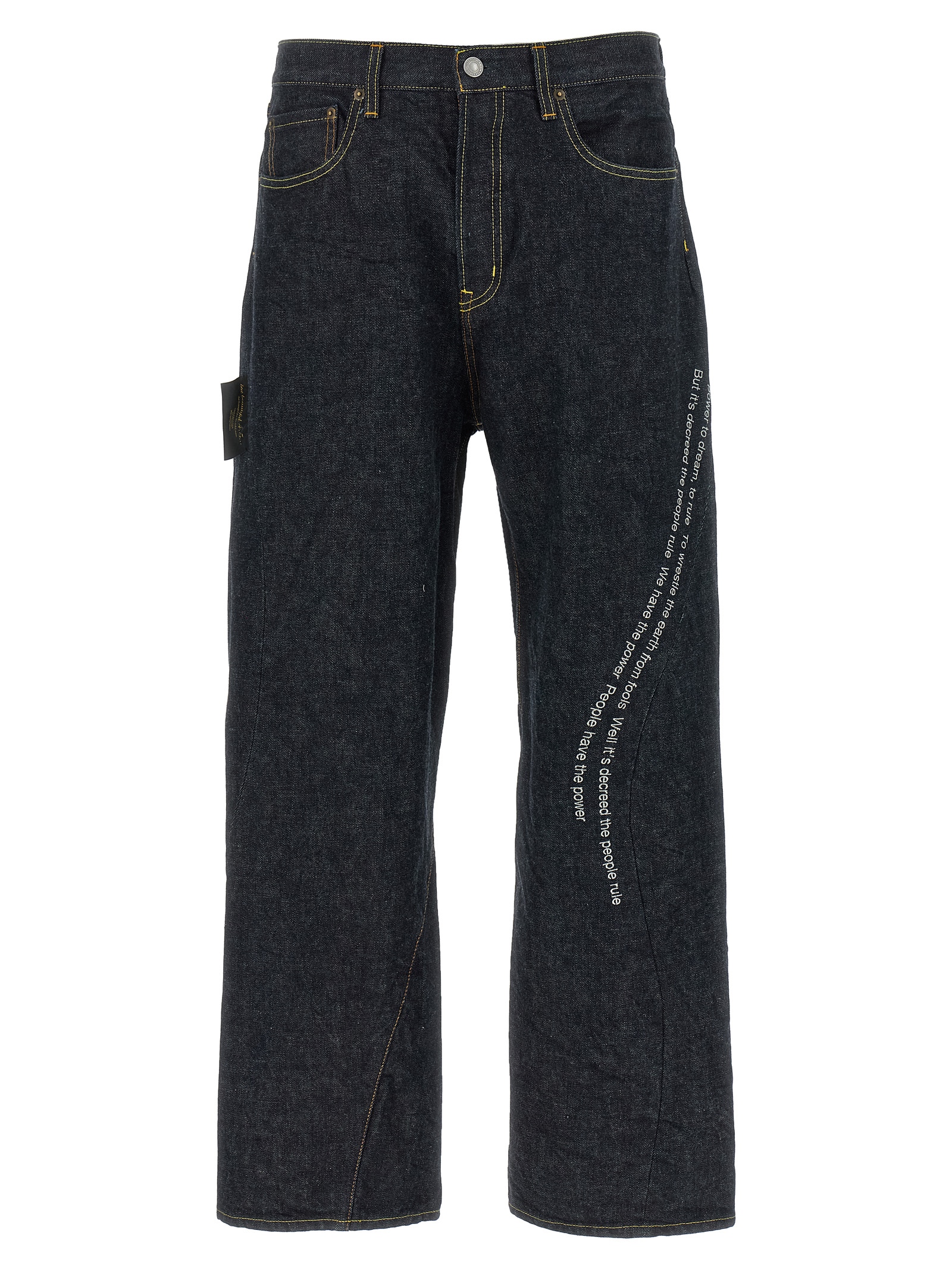 'People Have the Power' jeans