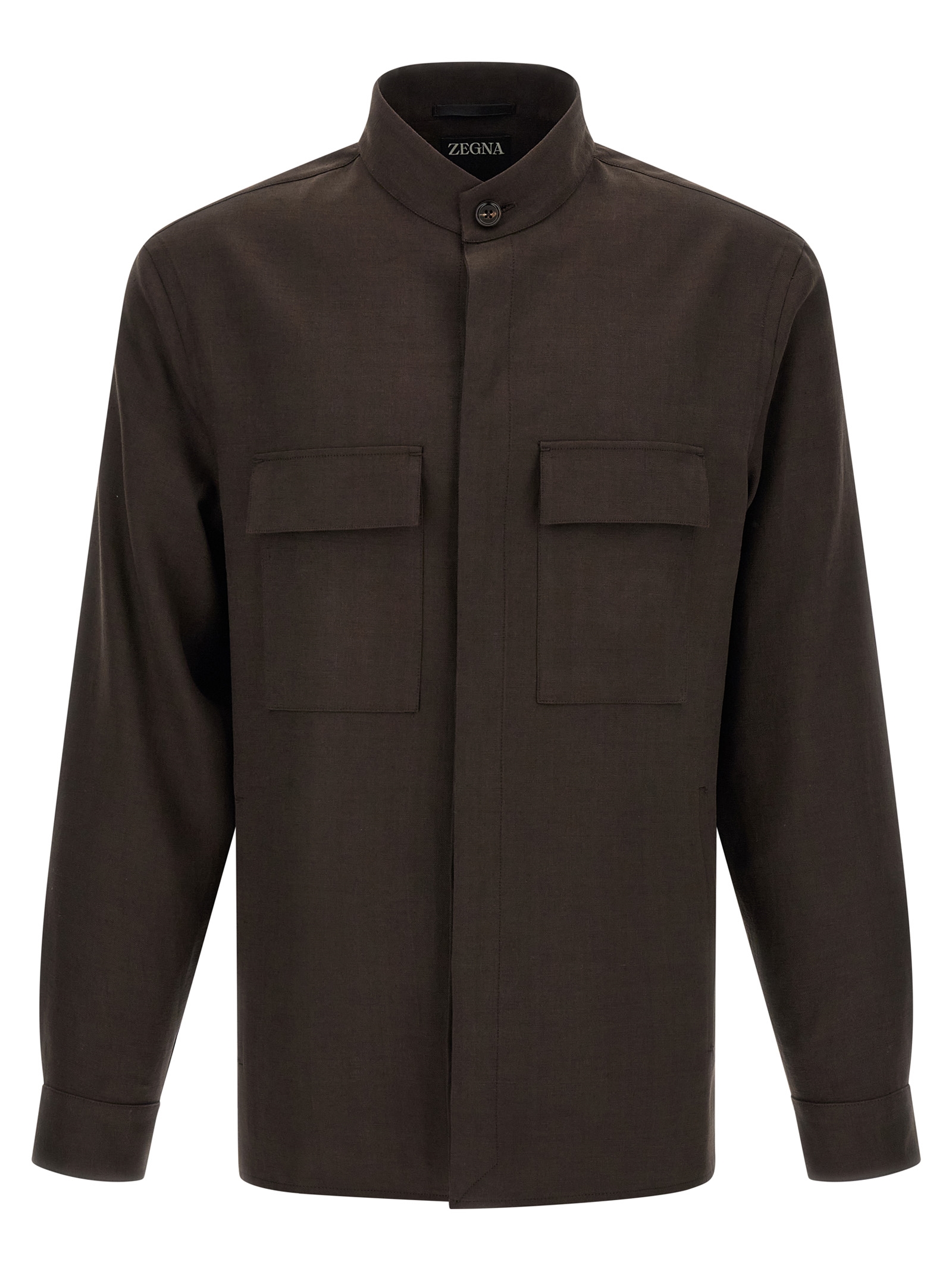 'Oasi lino' overshirt