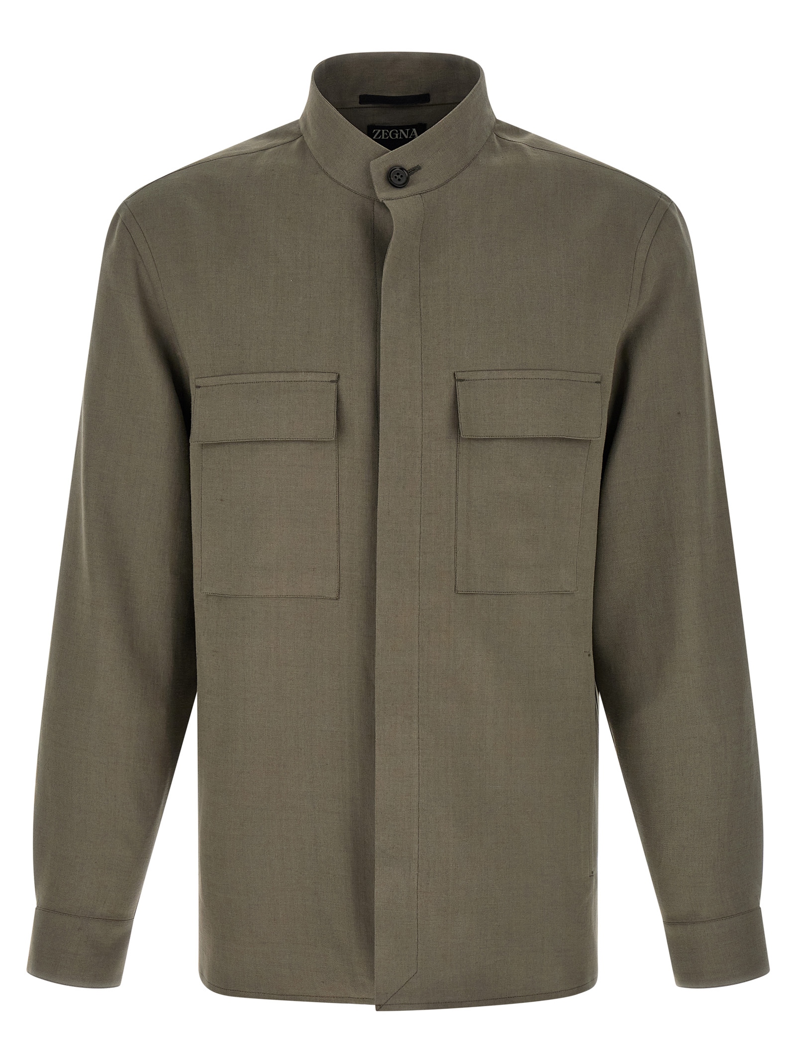 'Oasi lino' overshirt
