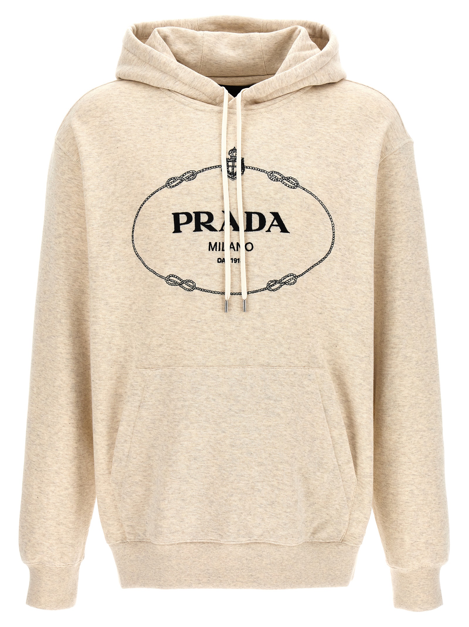 Logo embroidery hoodie