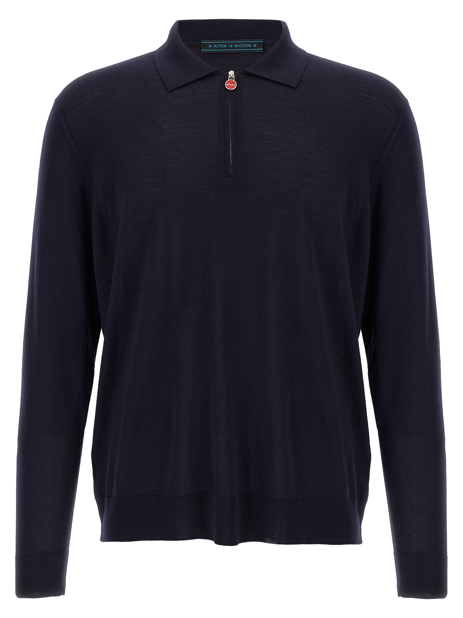 Knitted polo shirt