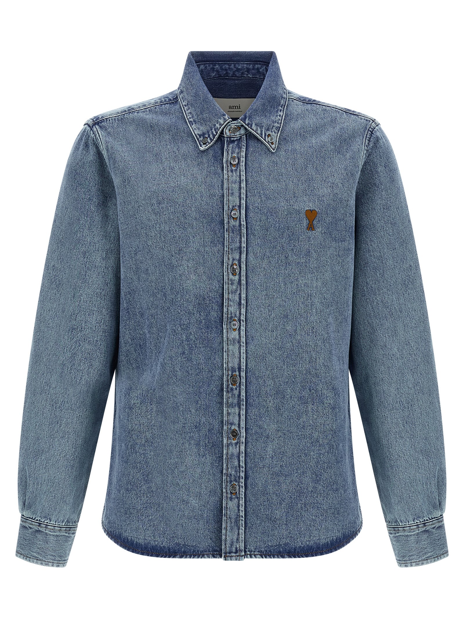 'Ami de Coeur' denim shirt