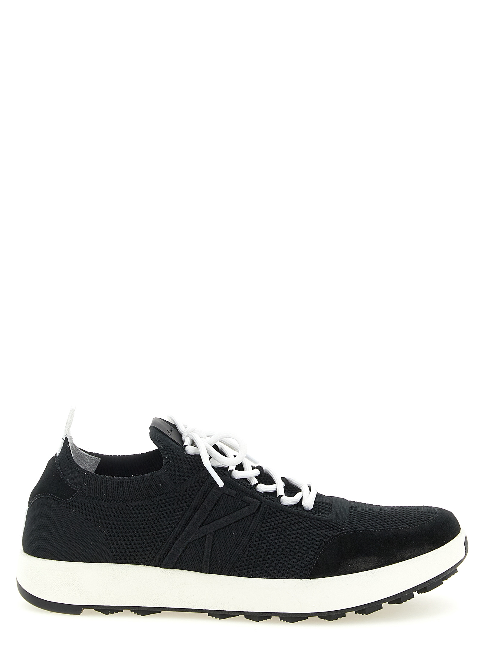 Technical cotton sneakers