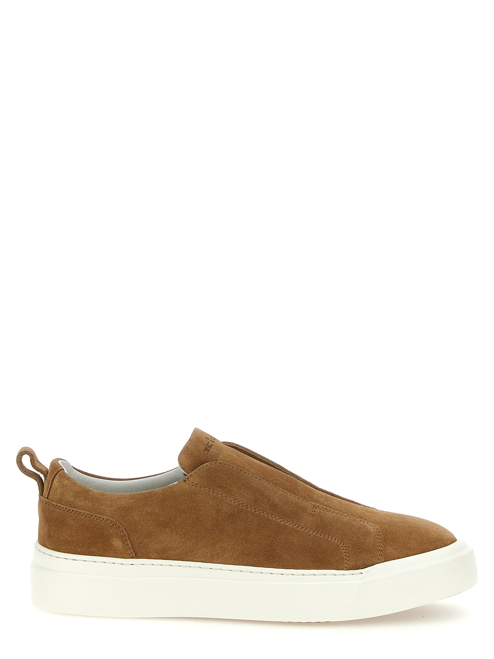 Suede sneakers