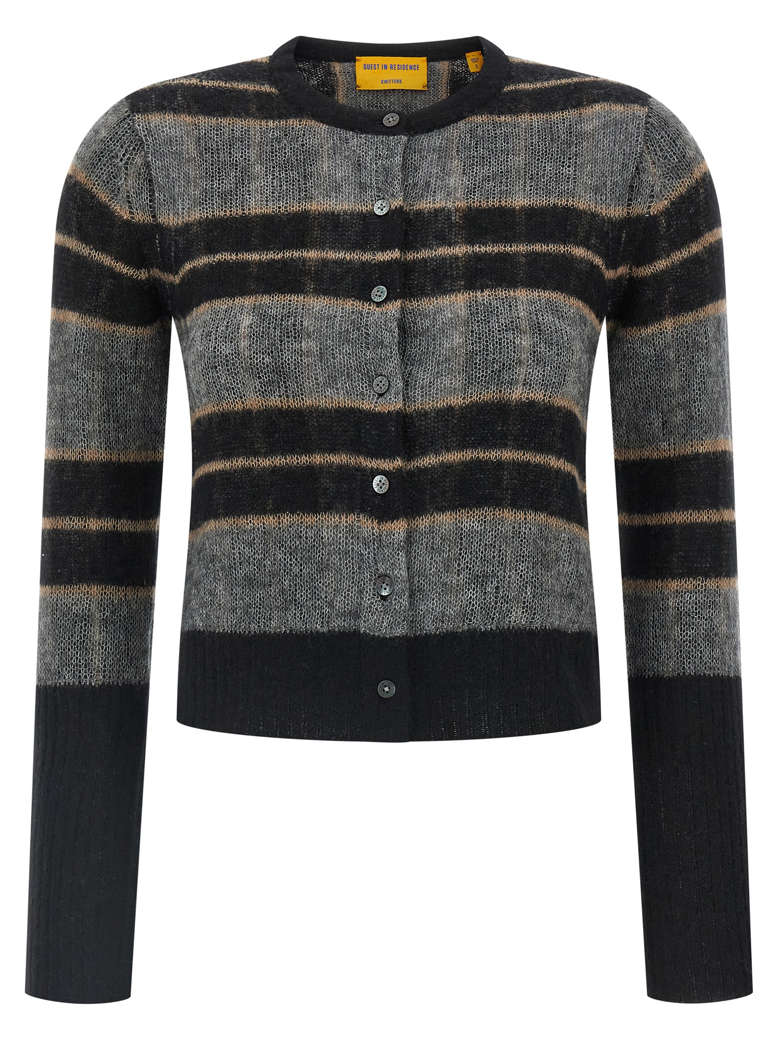 'Shadow Plaid' cardigan
