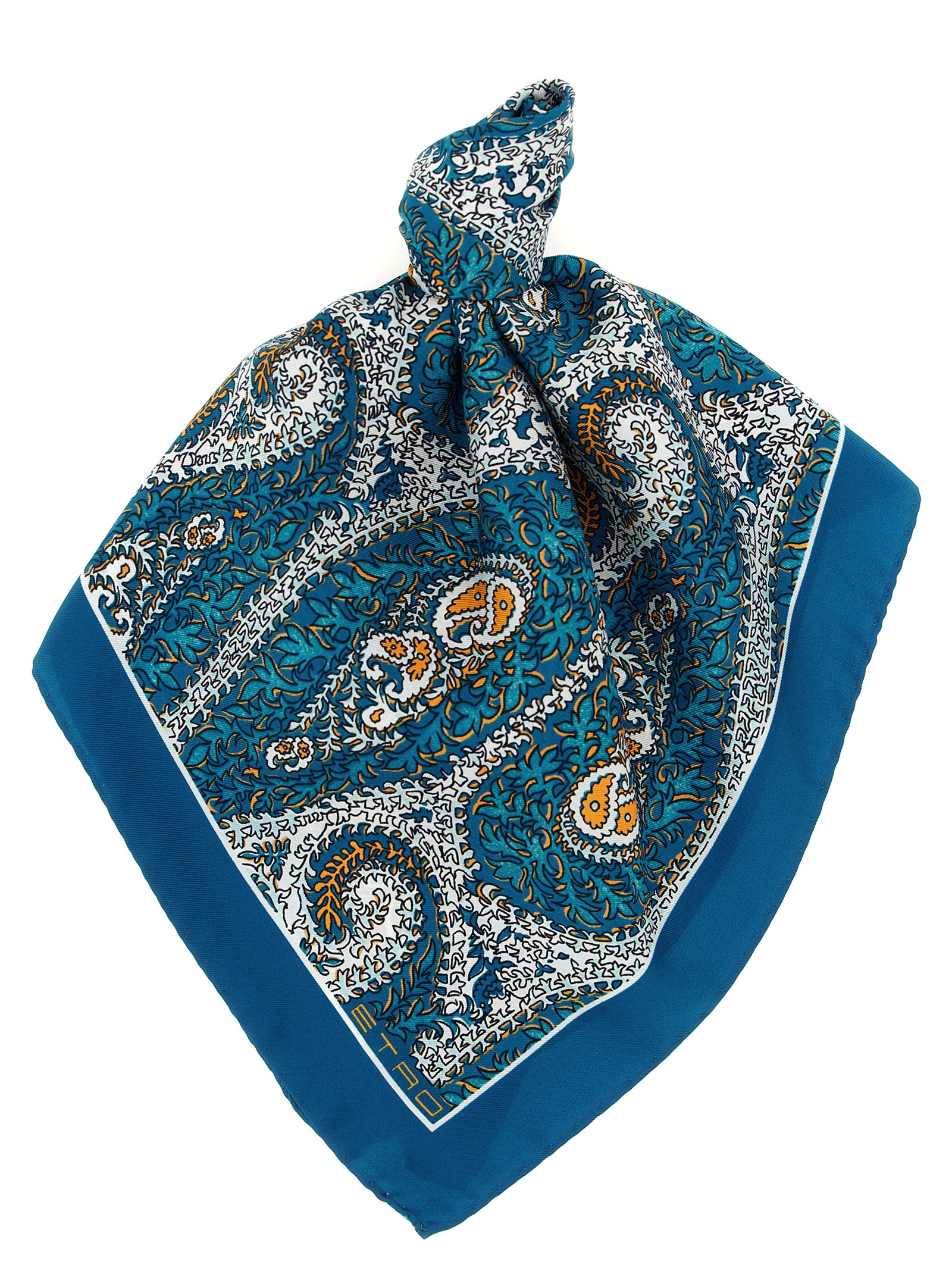 Paisley silk scarf