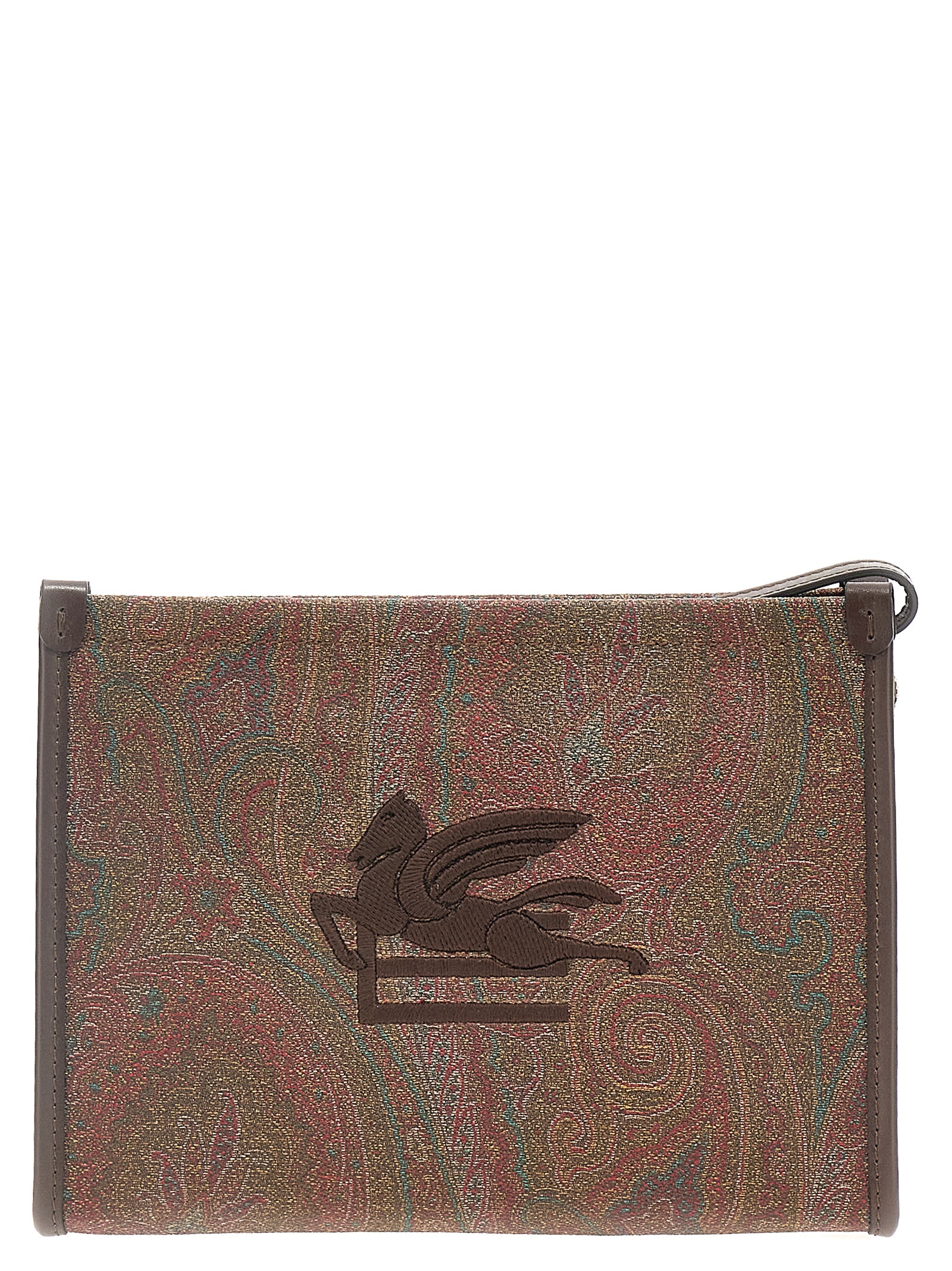 Medium 'Paisley' clutch bag