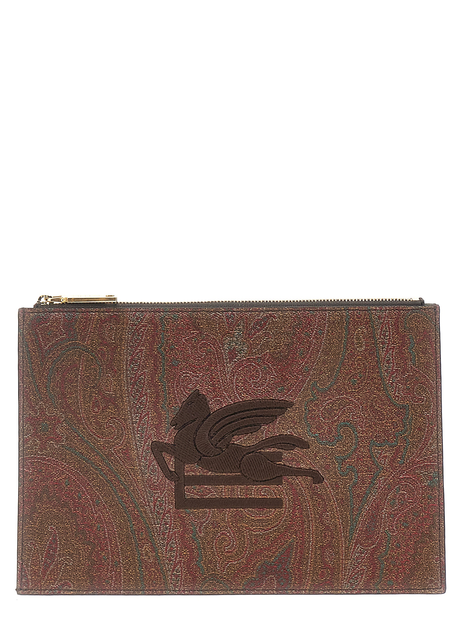 Medium 'Paisley' clutch bag