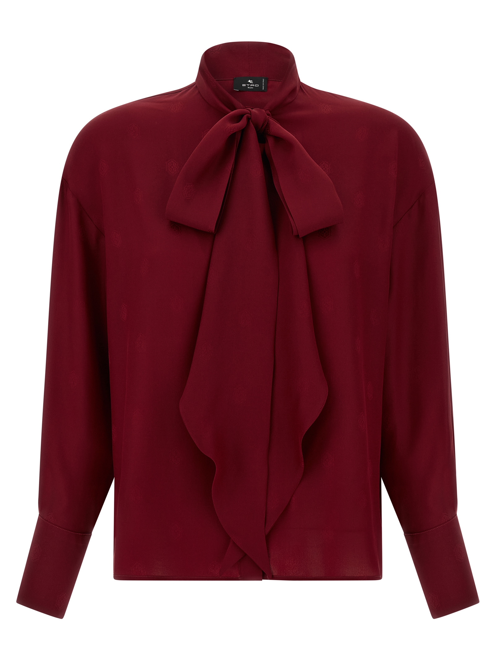 Jacquard Silk blouse