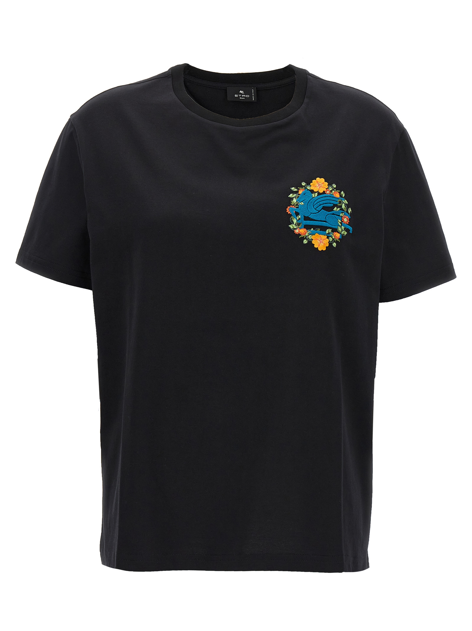 Logo embroidery t-shirt