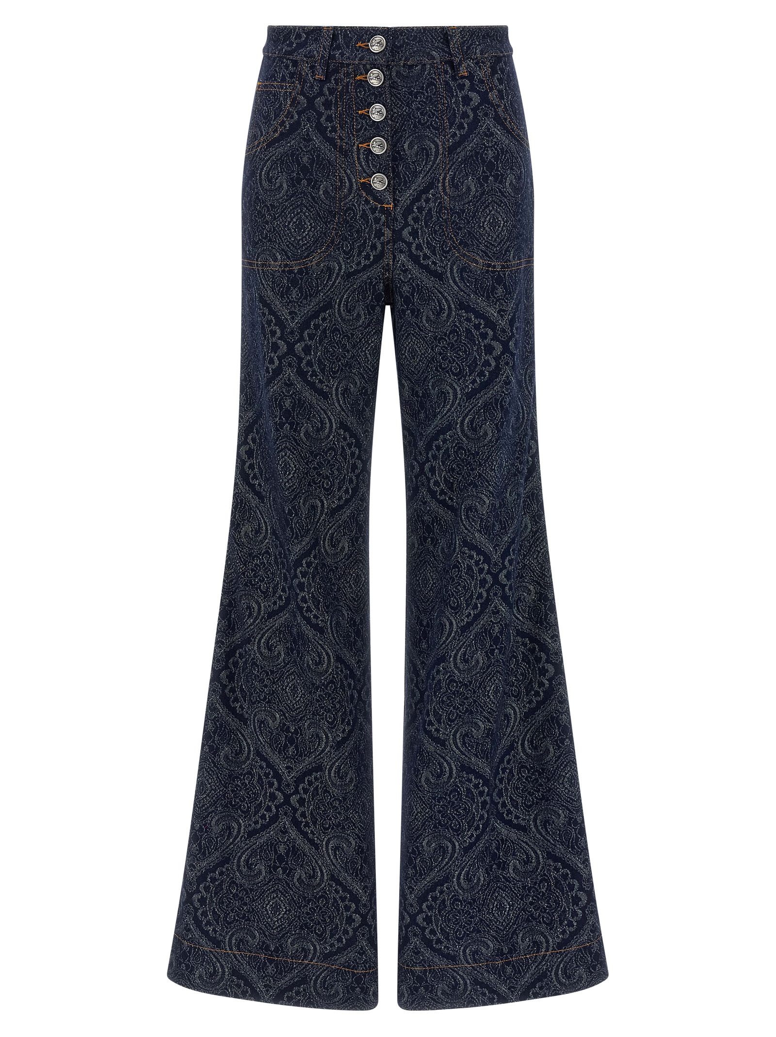 Jacquard jeans