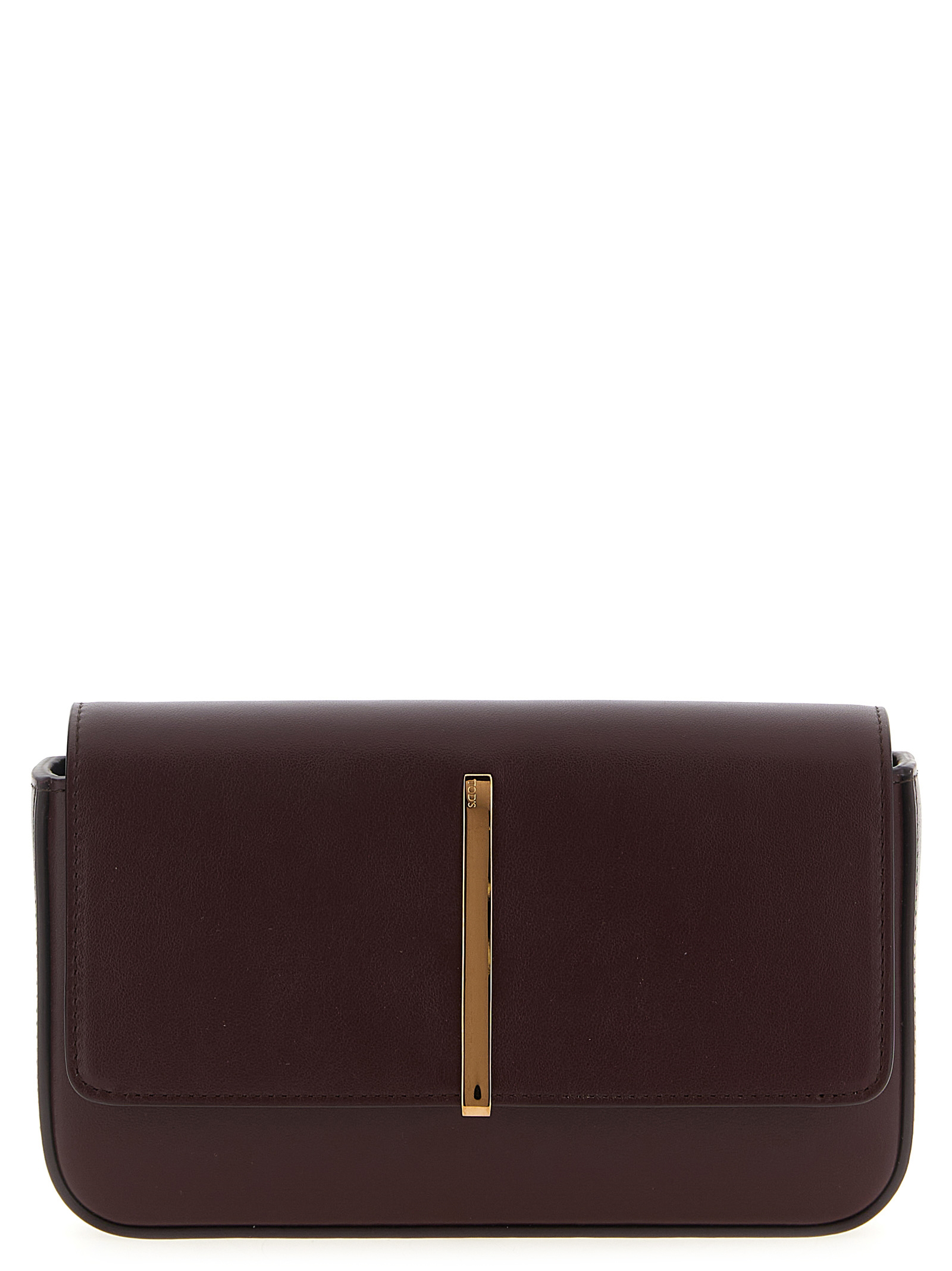 Mini leather shoulder strap