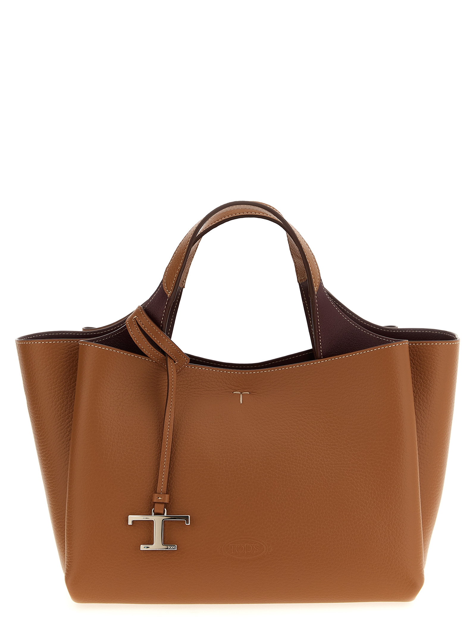 Mini leather handbag