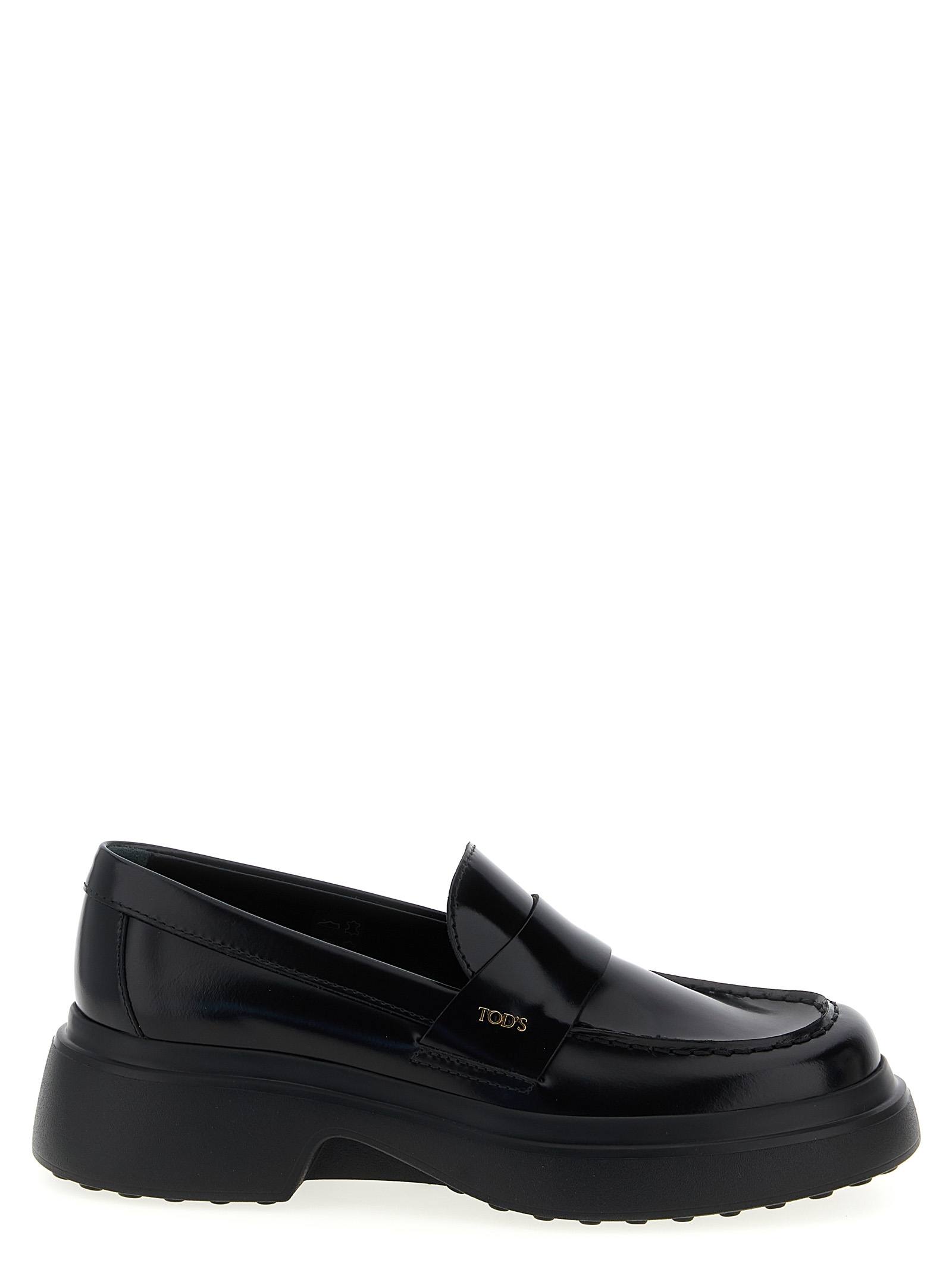 Leather loafers