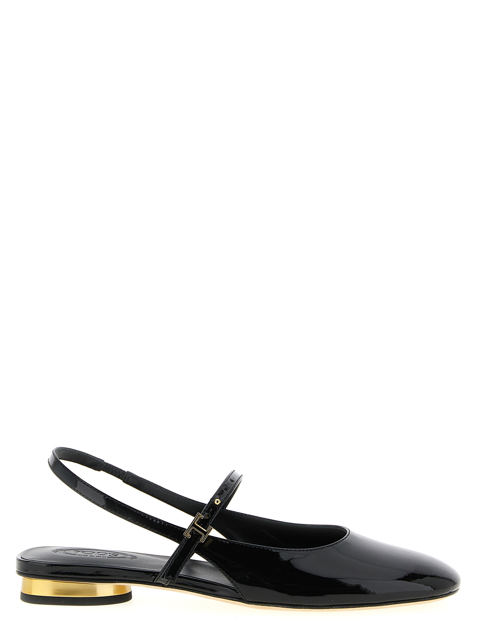 'Mary Jane' patent ballet flats
