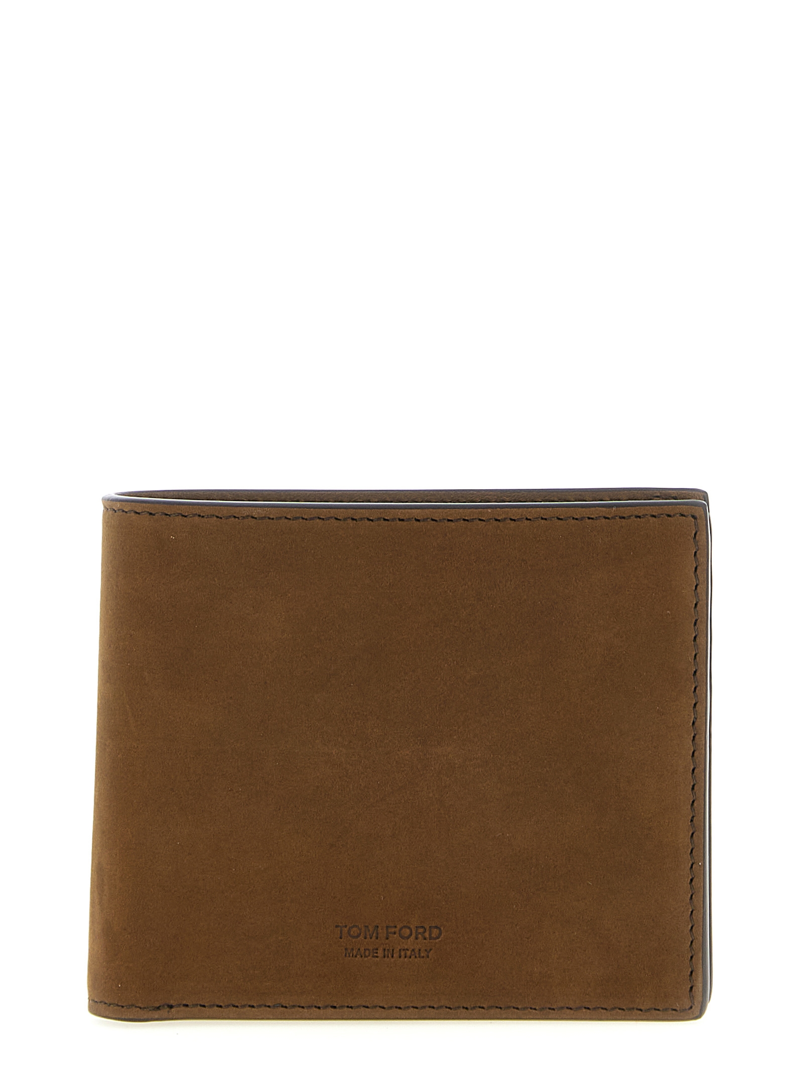 Nubuck leather wallet