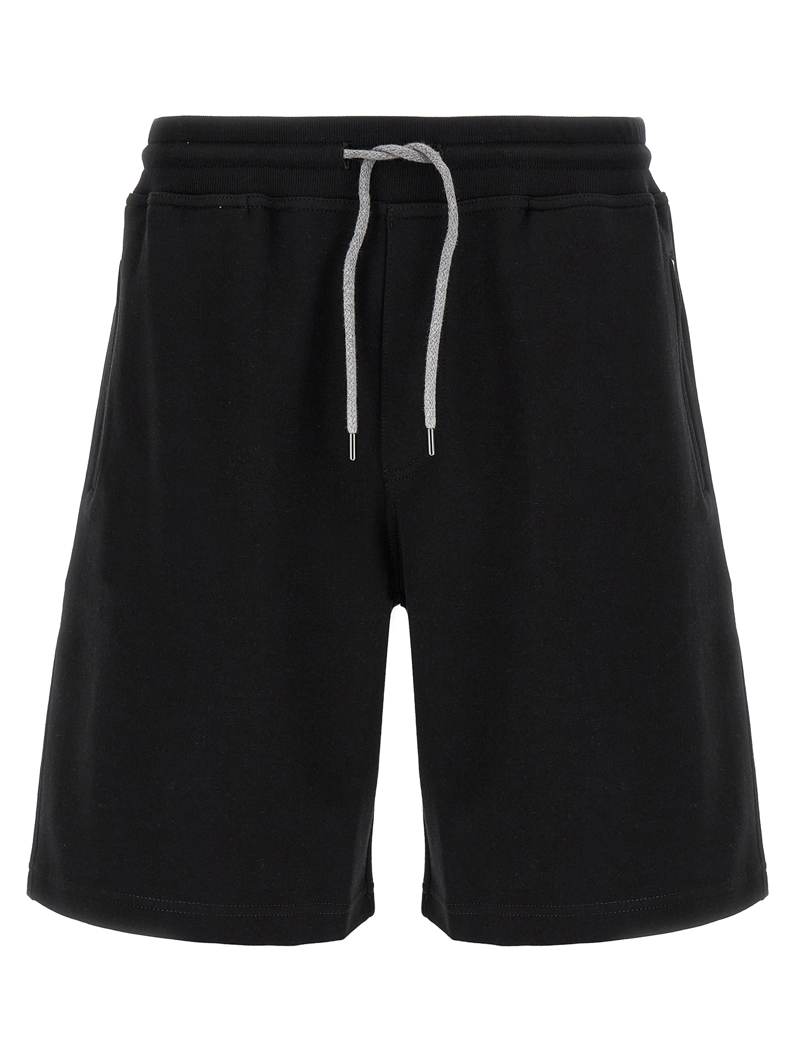Cotton blend bermuda shorts