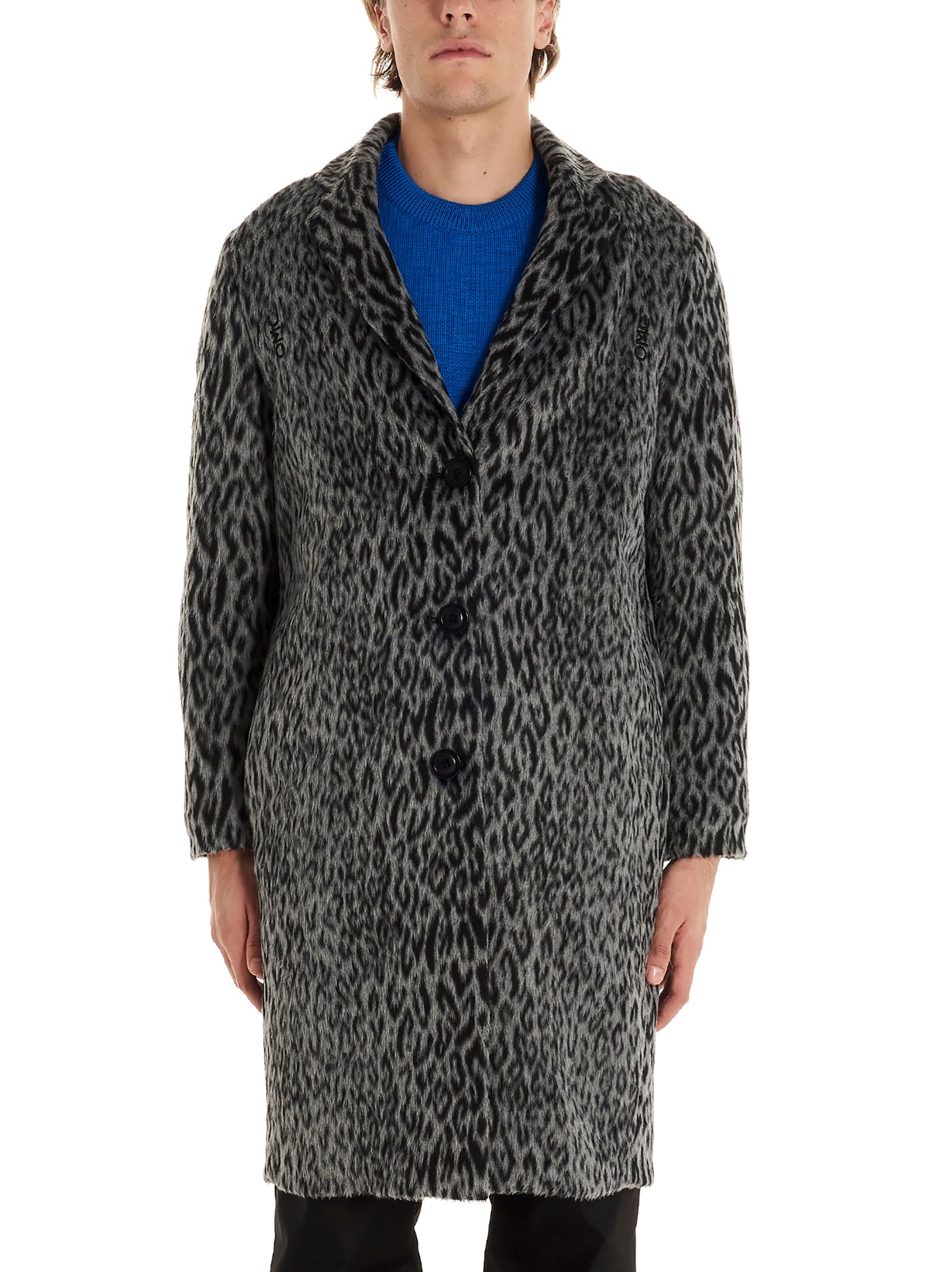 OMC-오엠씨(OMC) 애니멀리어 코트 (COAT01ANIBKWH)│삼성물산 온라인몰 SSF Shop 오엠씨(OMC) 애니멀리어 코트 (COAT01ANIBKWH)