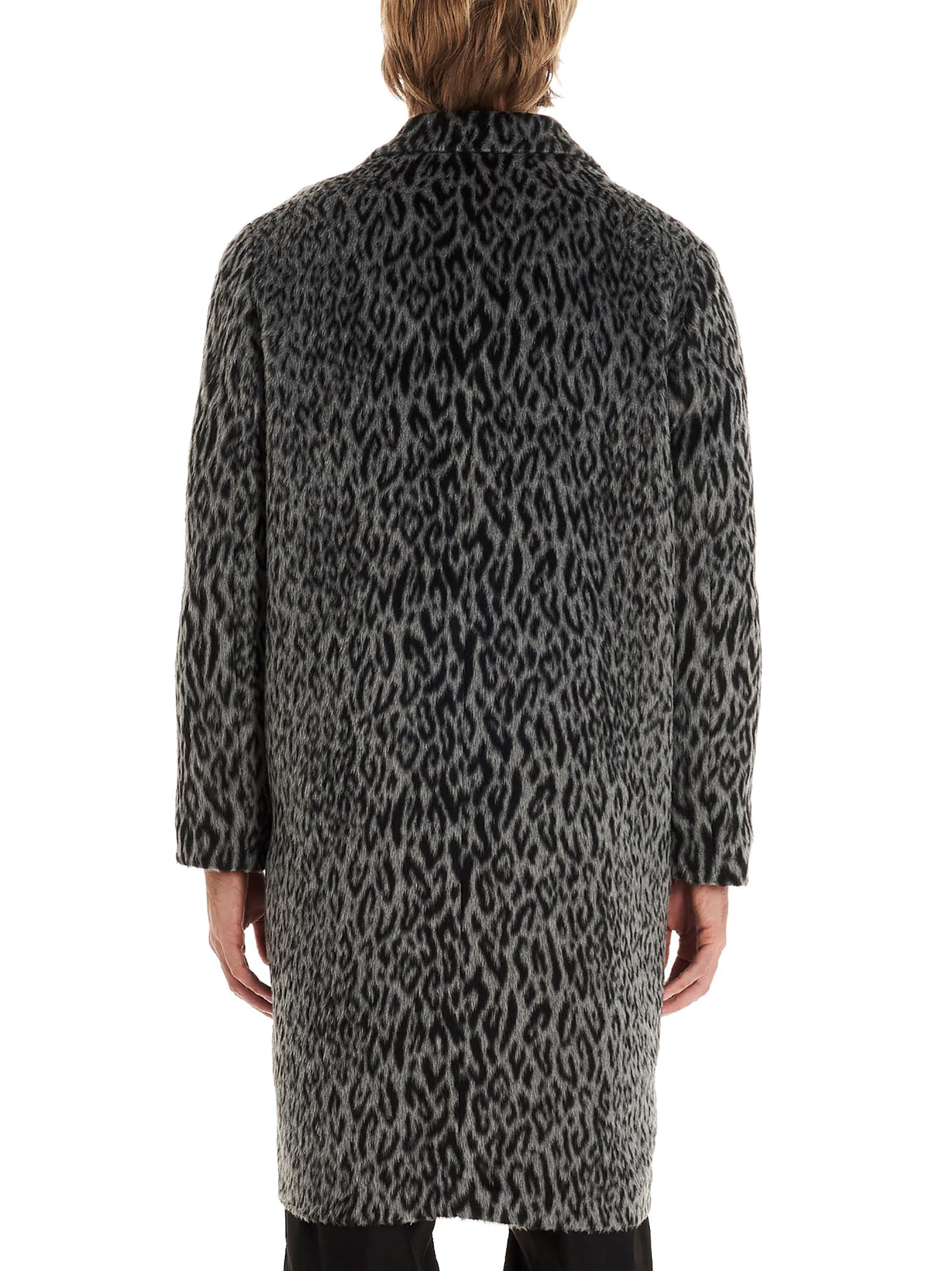 OMC-오엠씨(OMC) 애니멀리어 코트 (COAT01ANIBKWH)│삼성물산 온라인몰 SSF Shop 오엠씨(OMC) 애니멀리어 코트 (COAT01ANIBKWH)