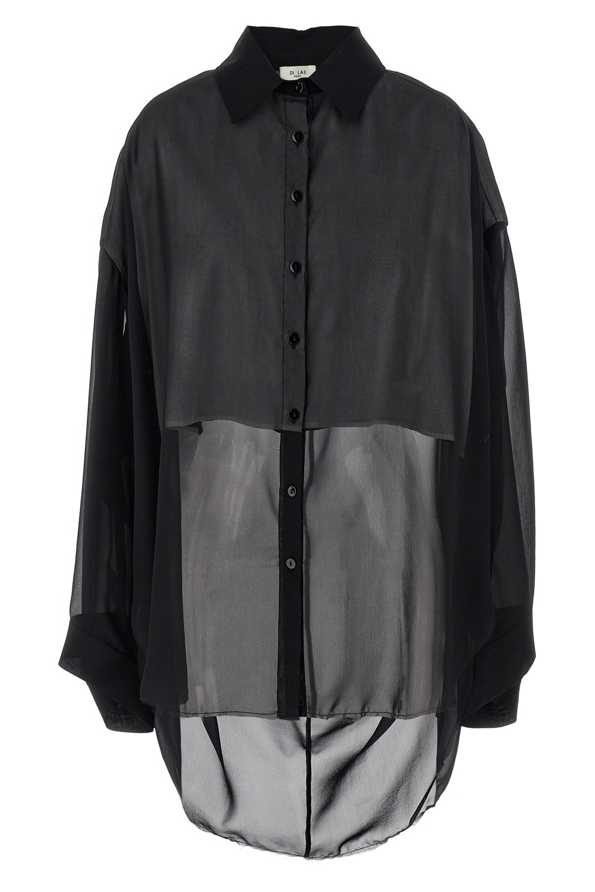 Di.la3 Pari' Semi-sheer Shirt