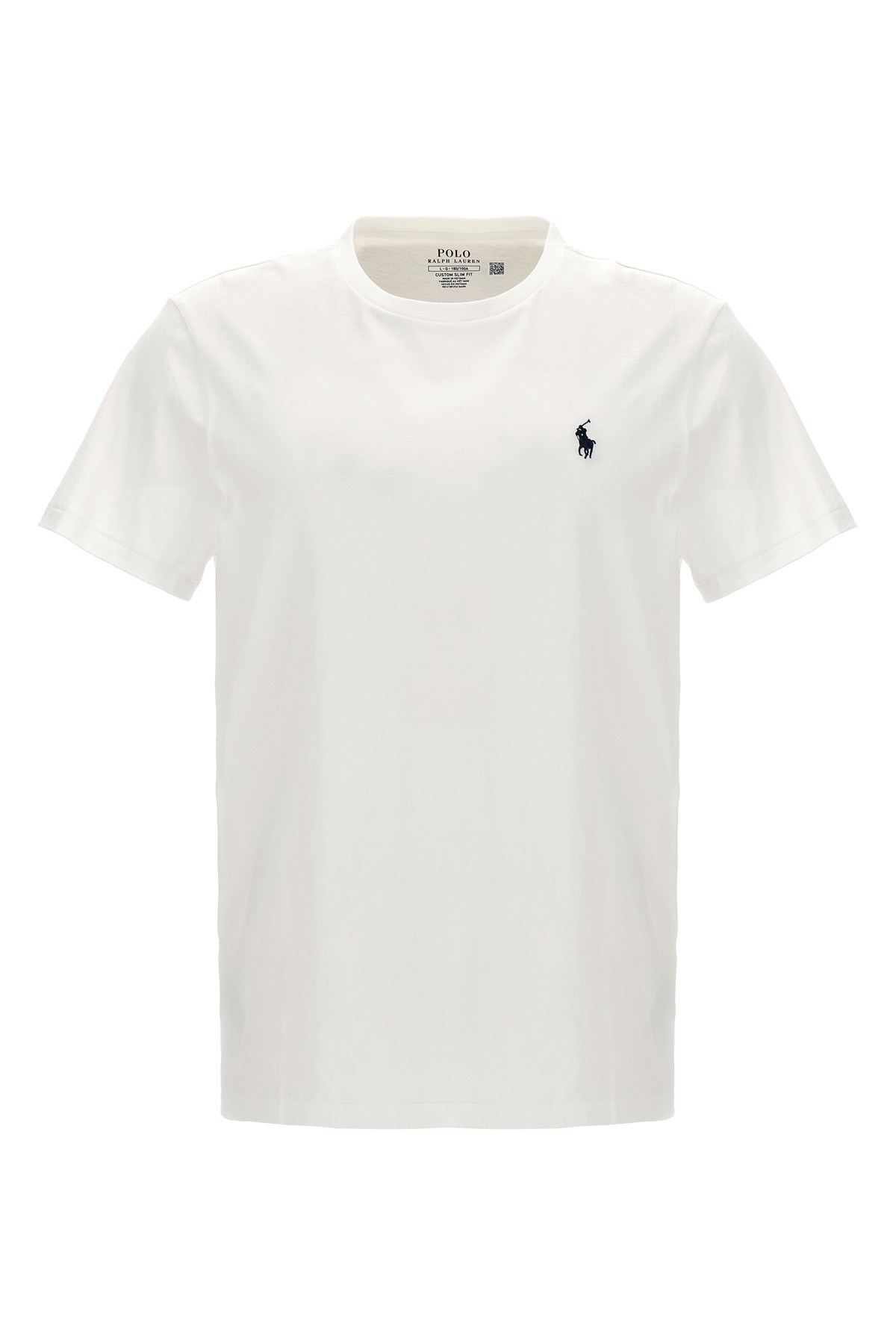 Polo Ralph Lauren Classic Cotton Jersey T-shirt In White