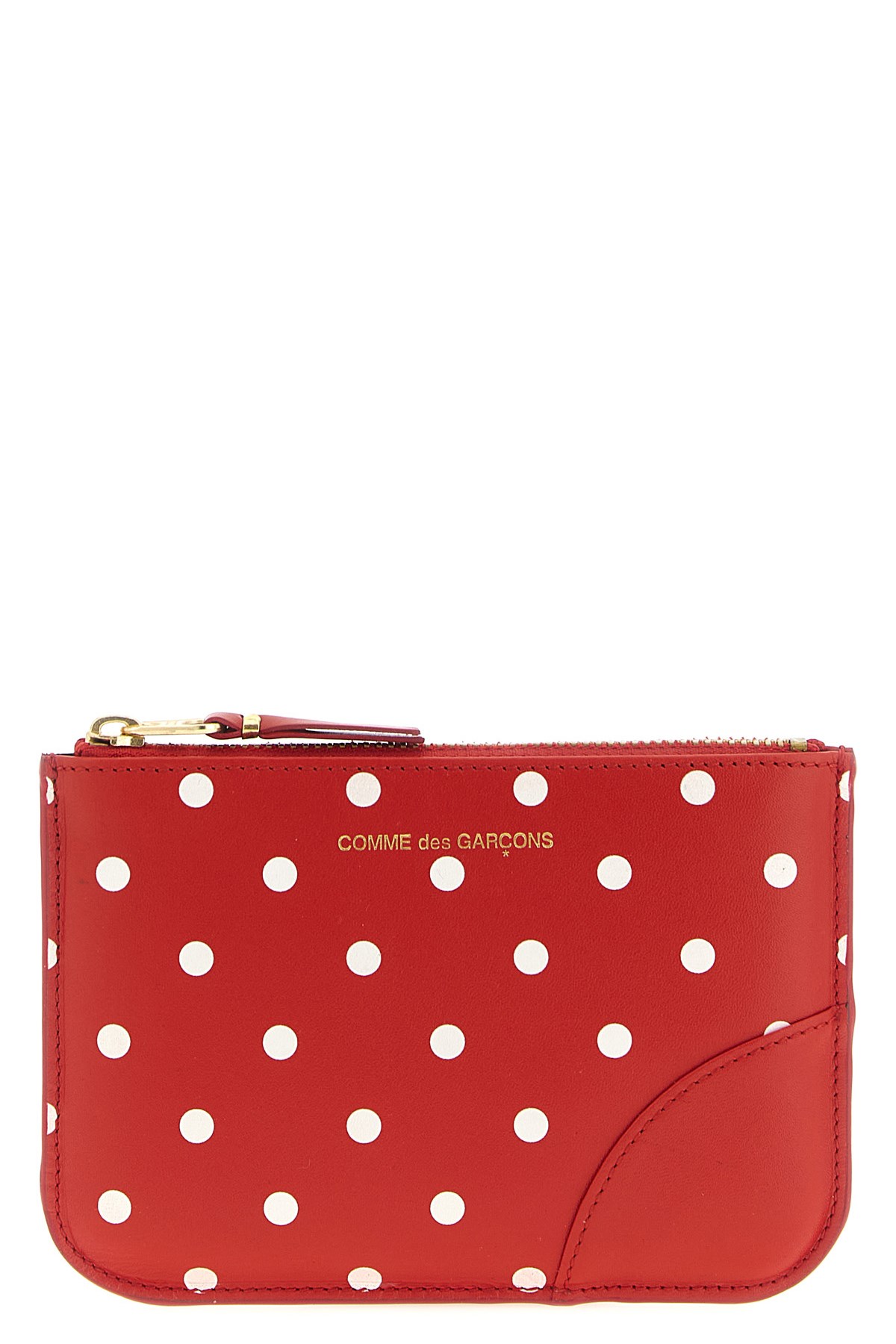 Polka Dots Printed Card Holder - Size U