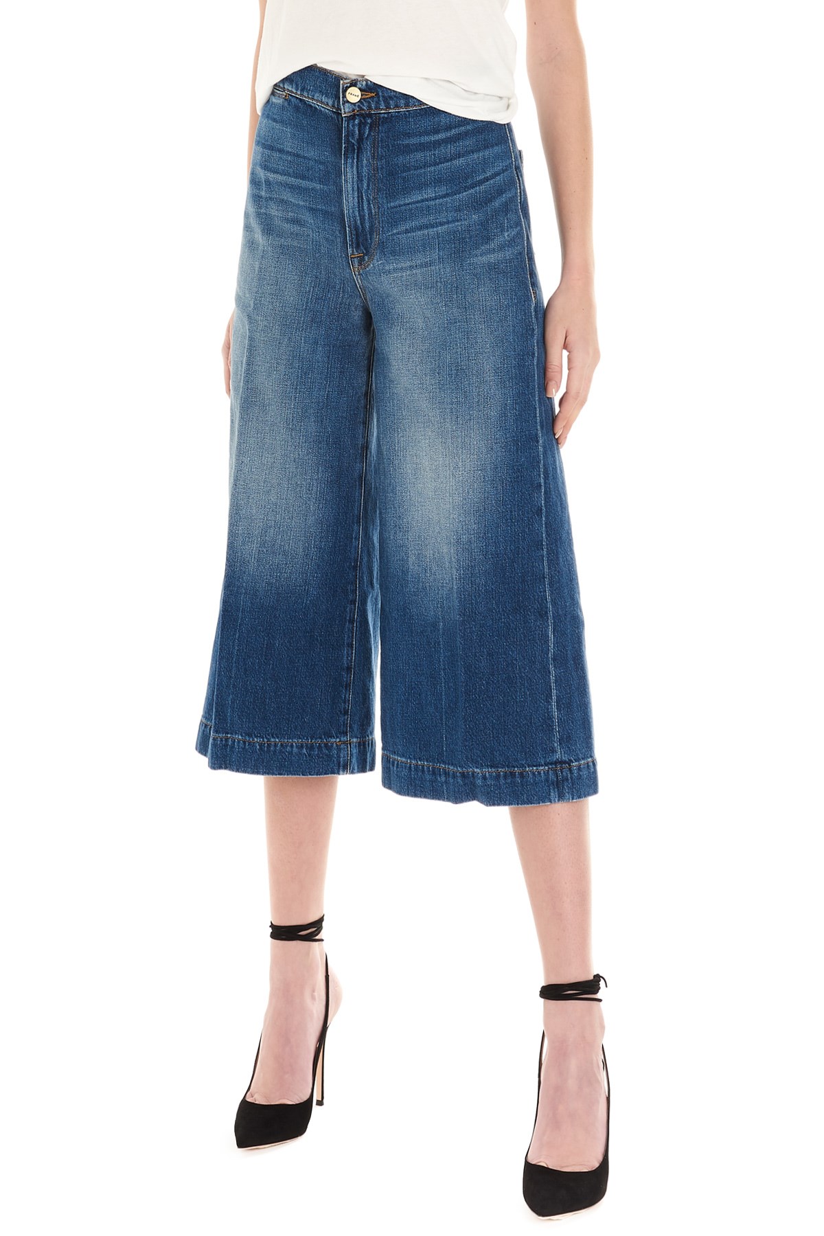 FRAME 'Le Coulotte' Cropped Jeans
