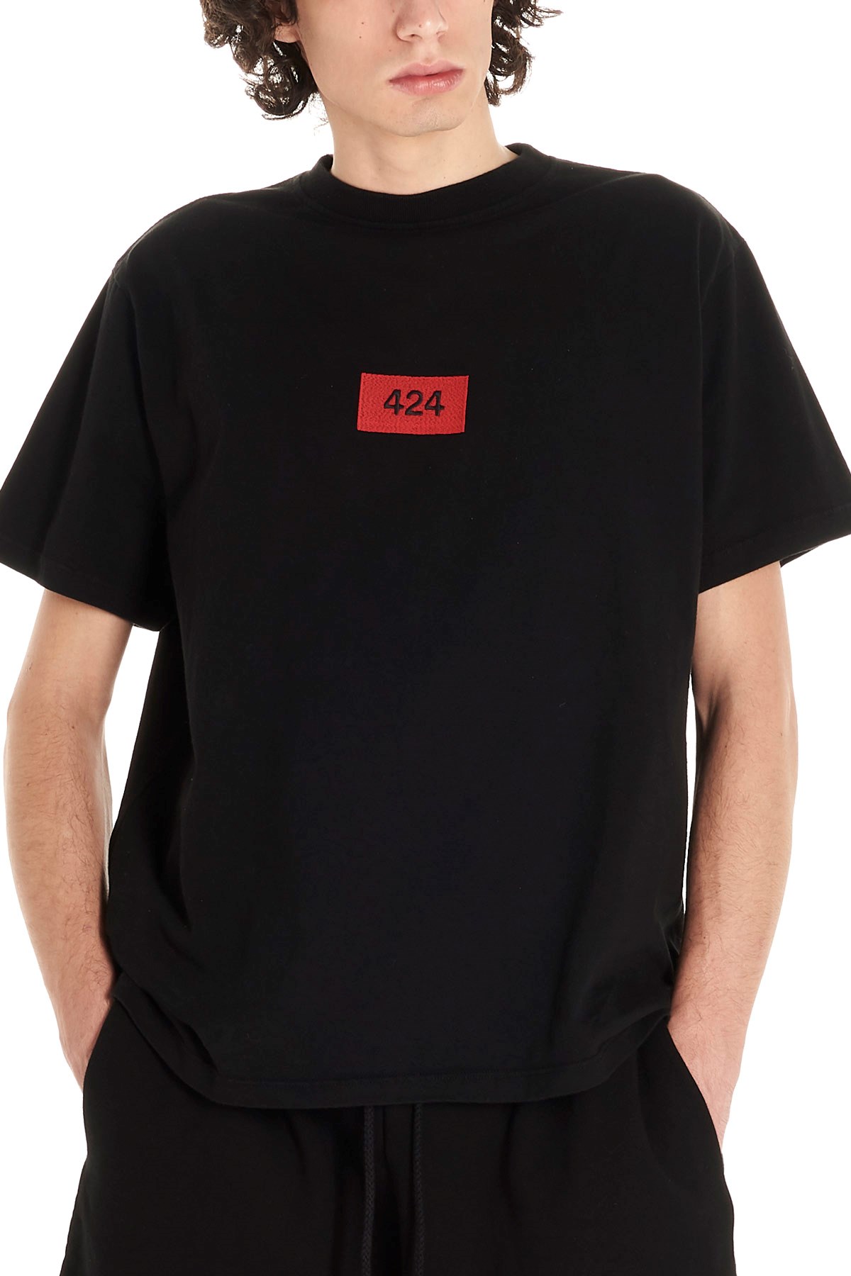424 'Ss Logo Box' T-Shirt