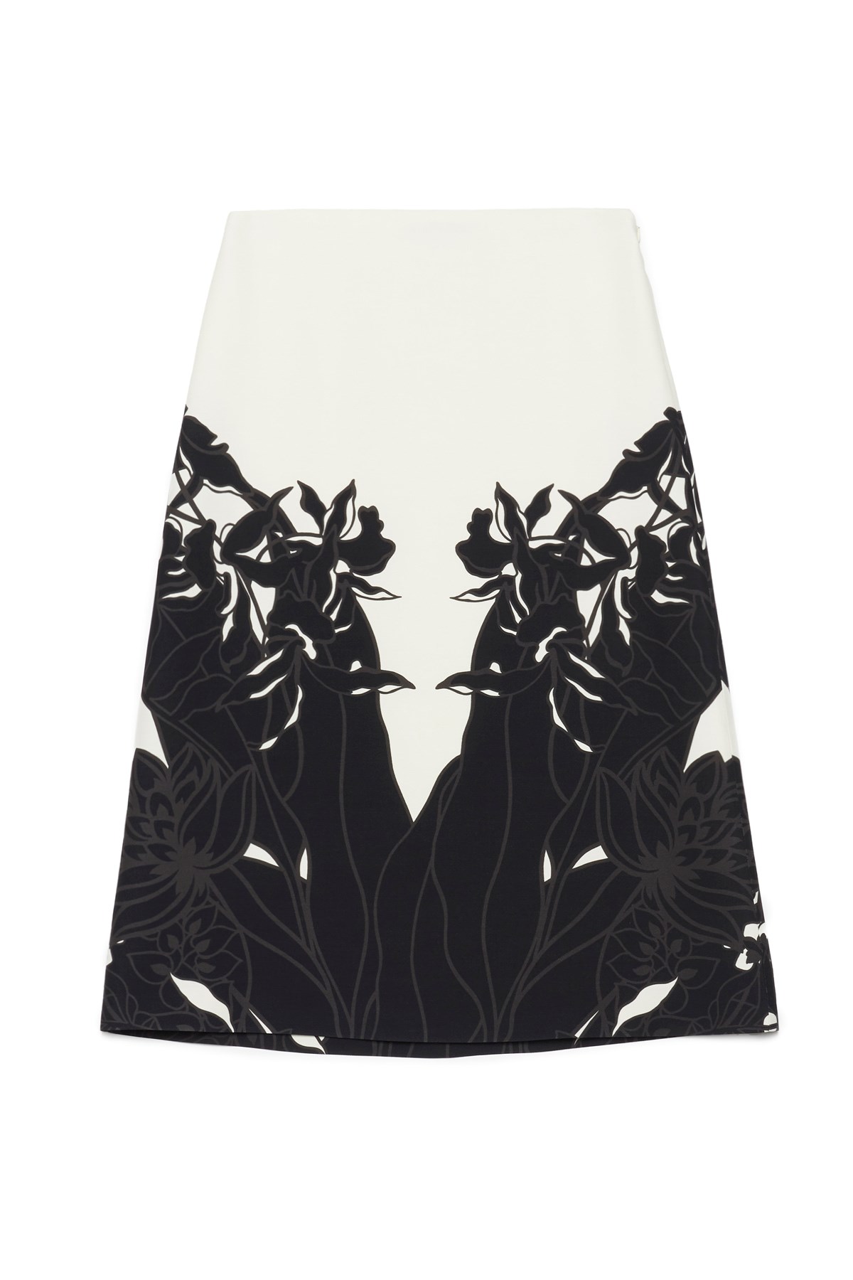 VALENTINO Floral Printed Skirt