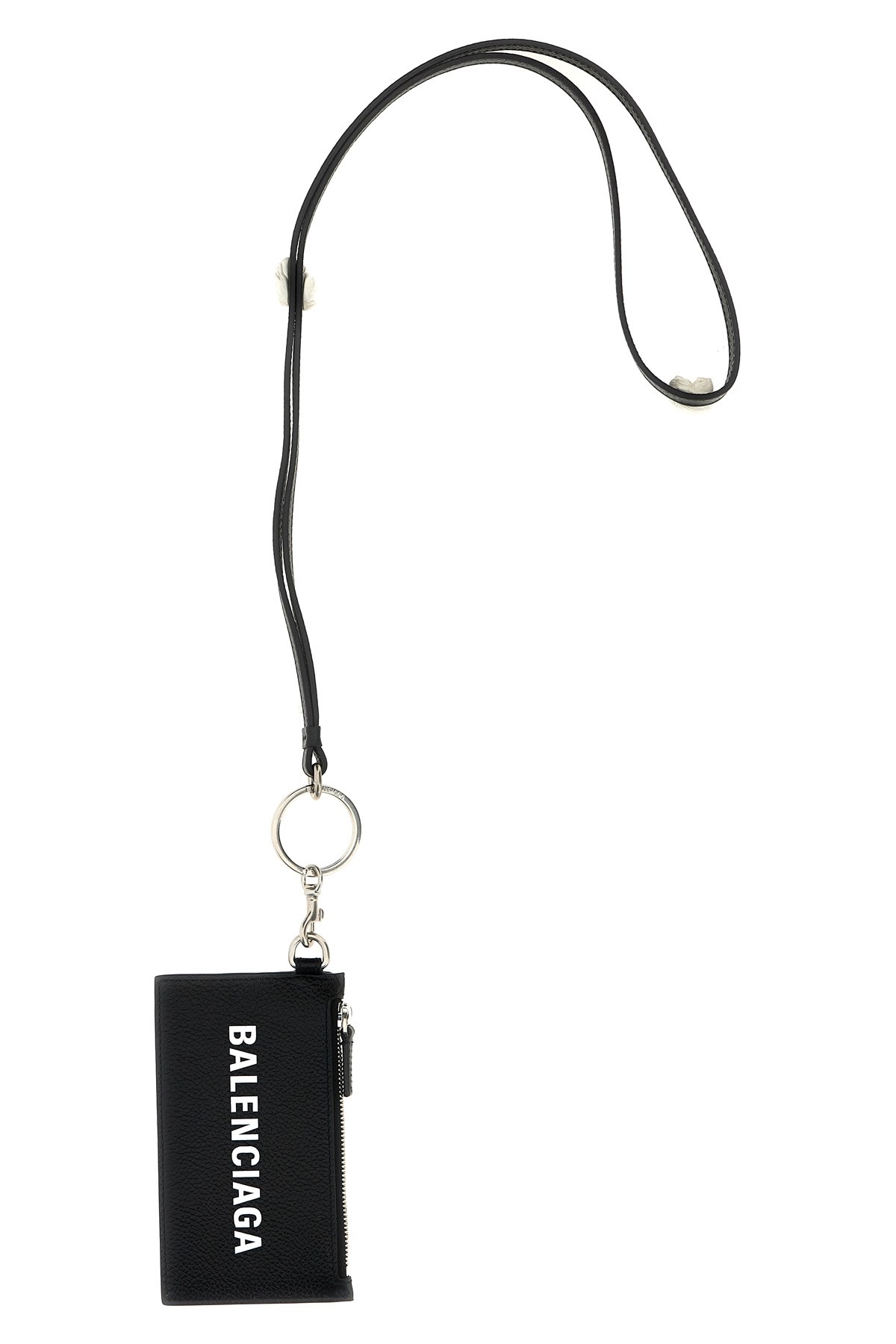 Balenciaga Logo Cardholder In Multi