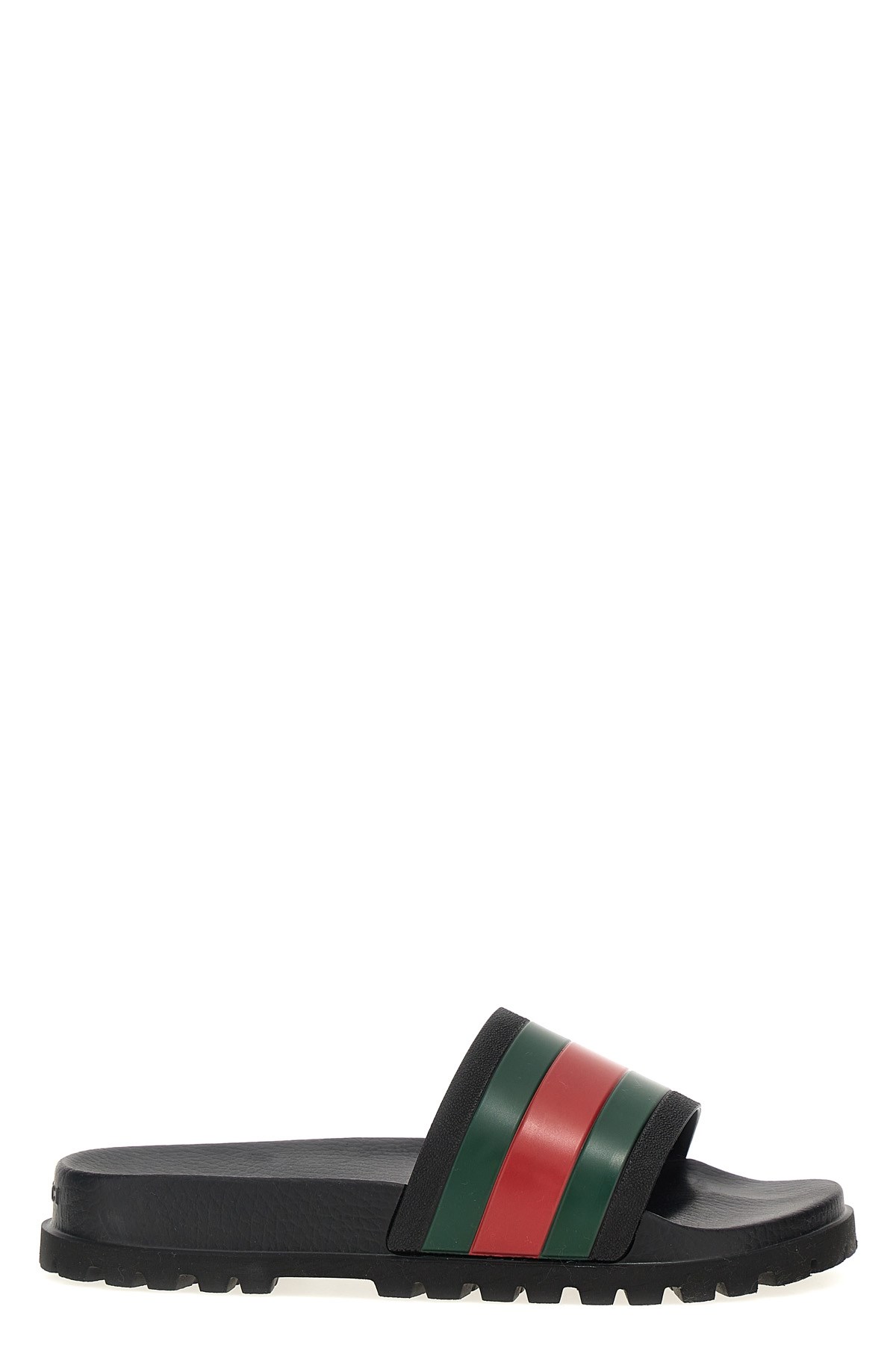 Gucci 'pursuit Track' Slides In Black