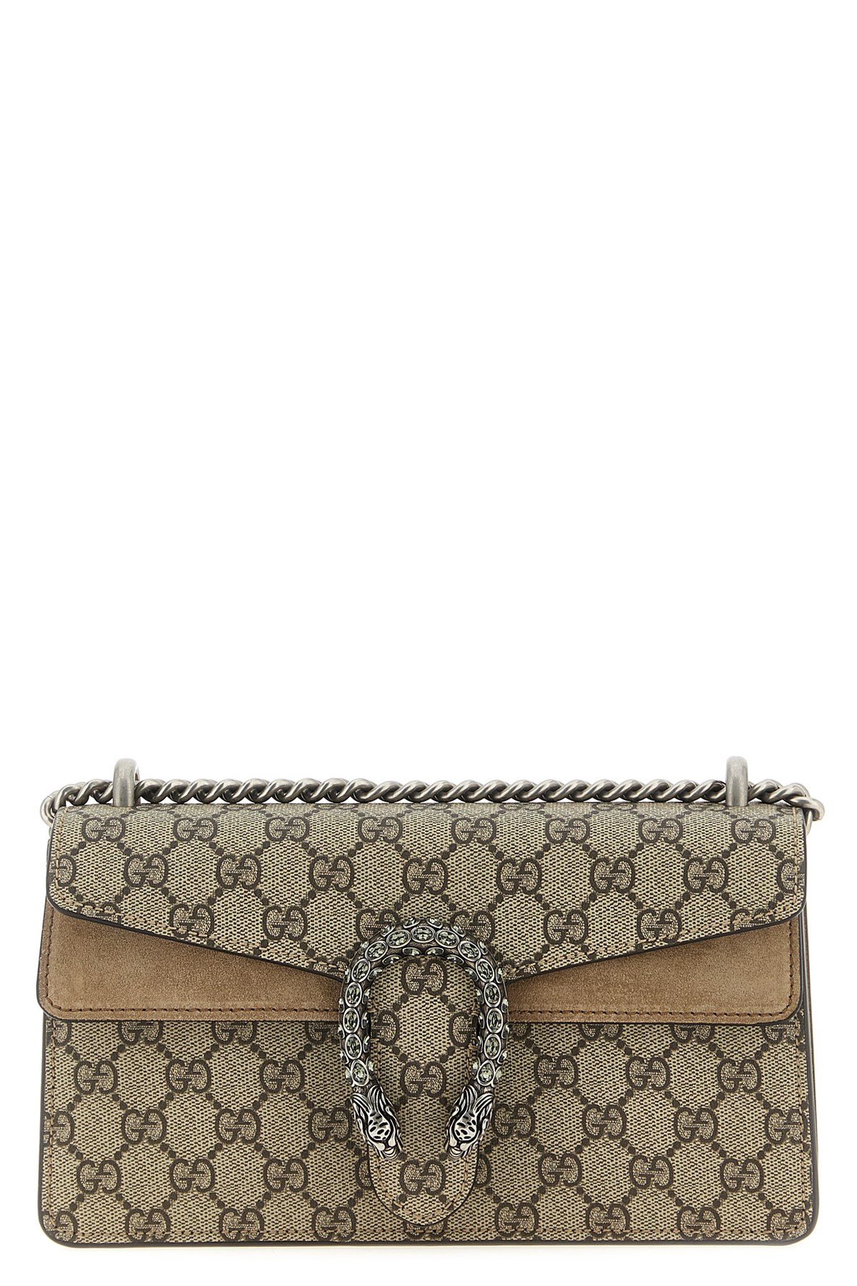Gucci 'dyonisus' Midi Shoulder Bag In Sand