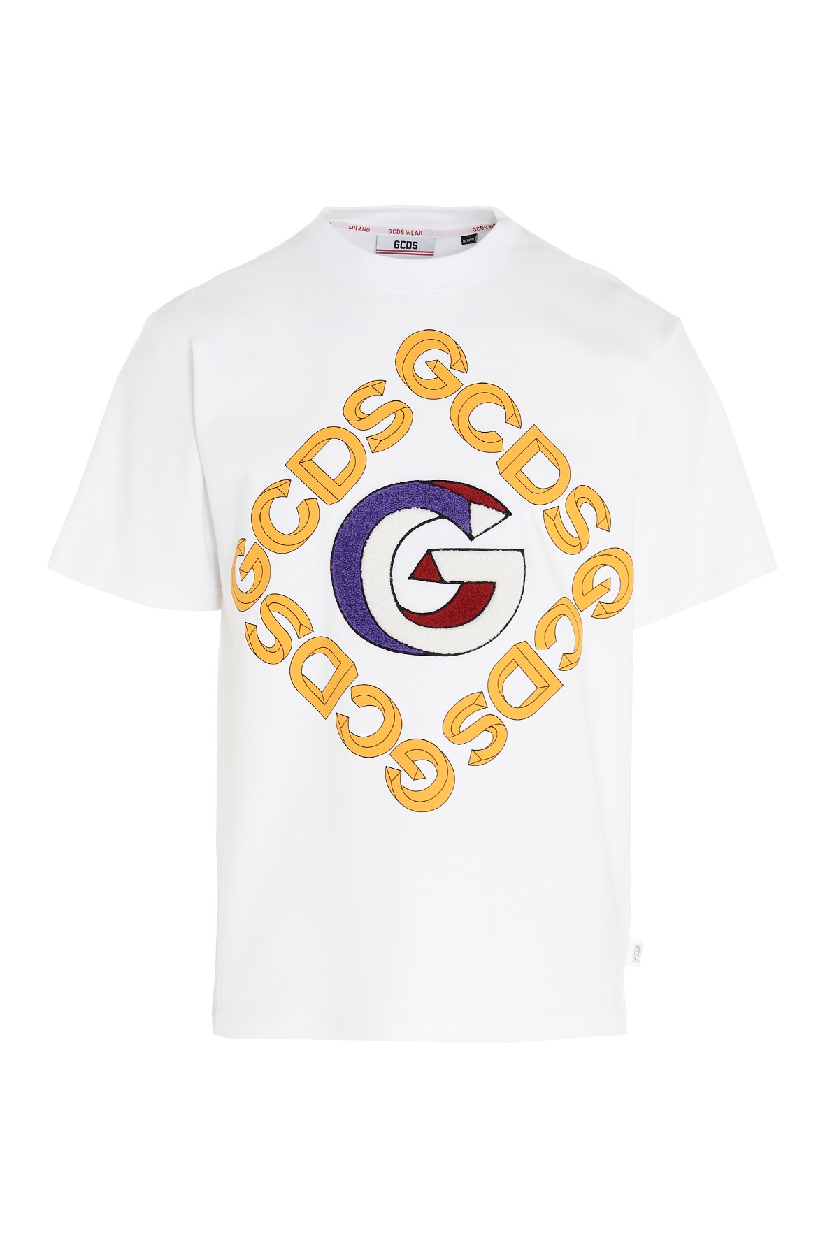 GCDS T-Shirt Mit 3D-Logo