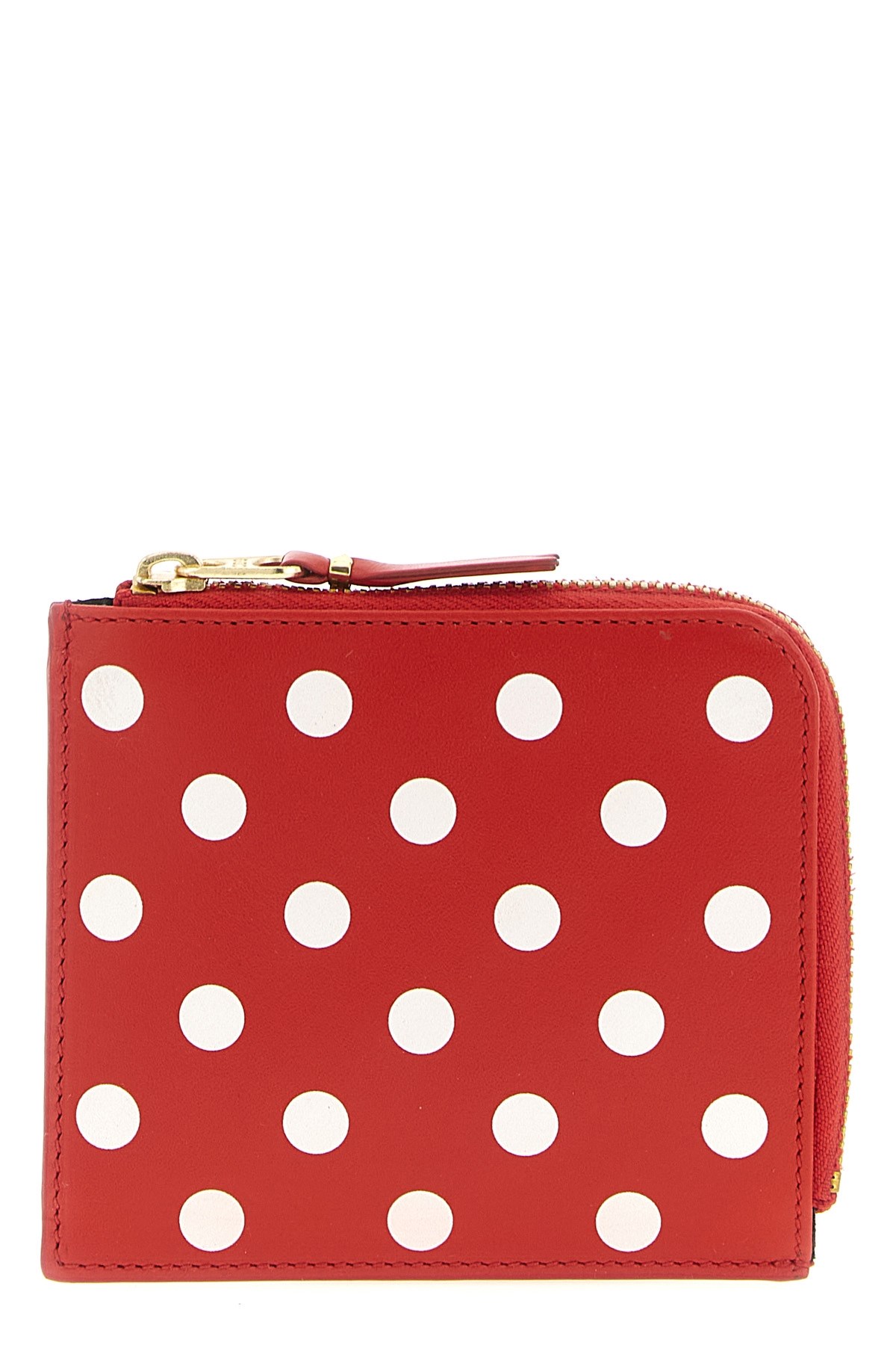 Polka Dots Printed Wallet - Size U