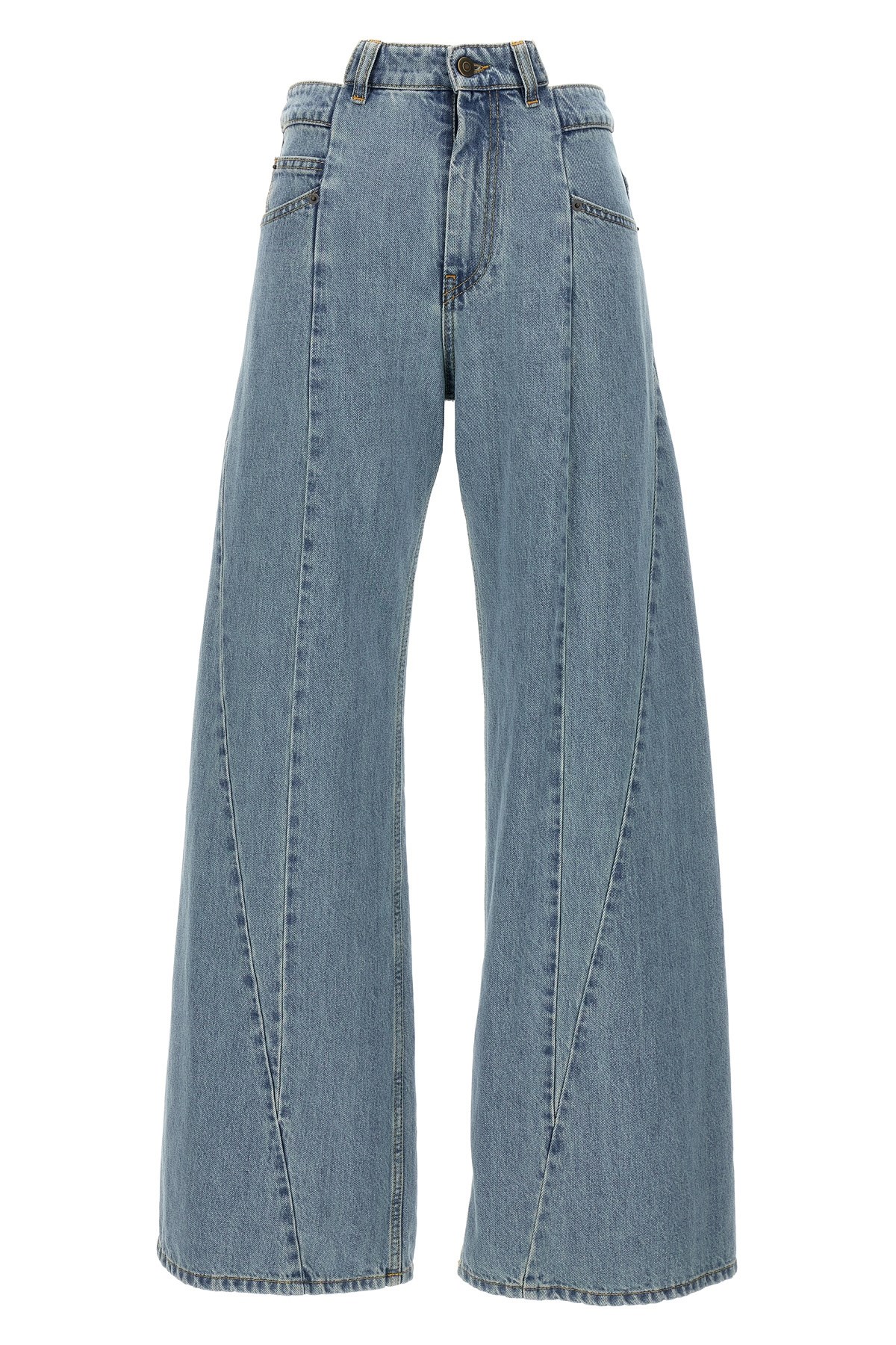 デニム・ジーパン GIVENCHY SS24 Chain jeans with logo (BW51145Y9N 420) High_Resolution_JPG-