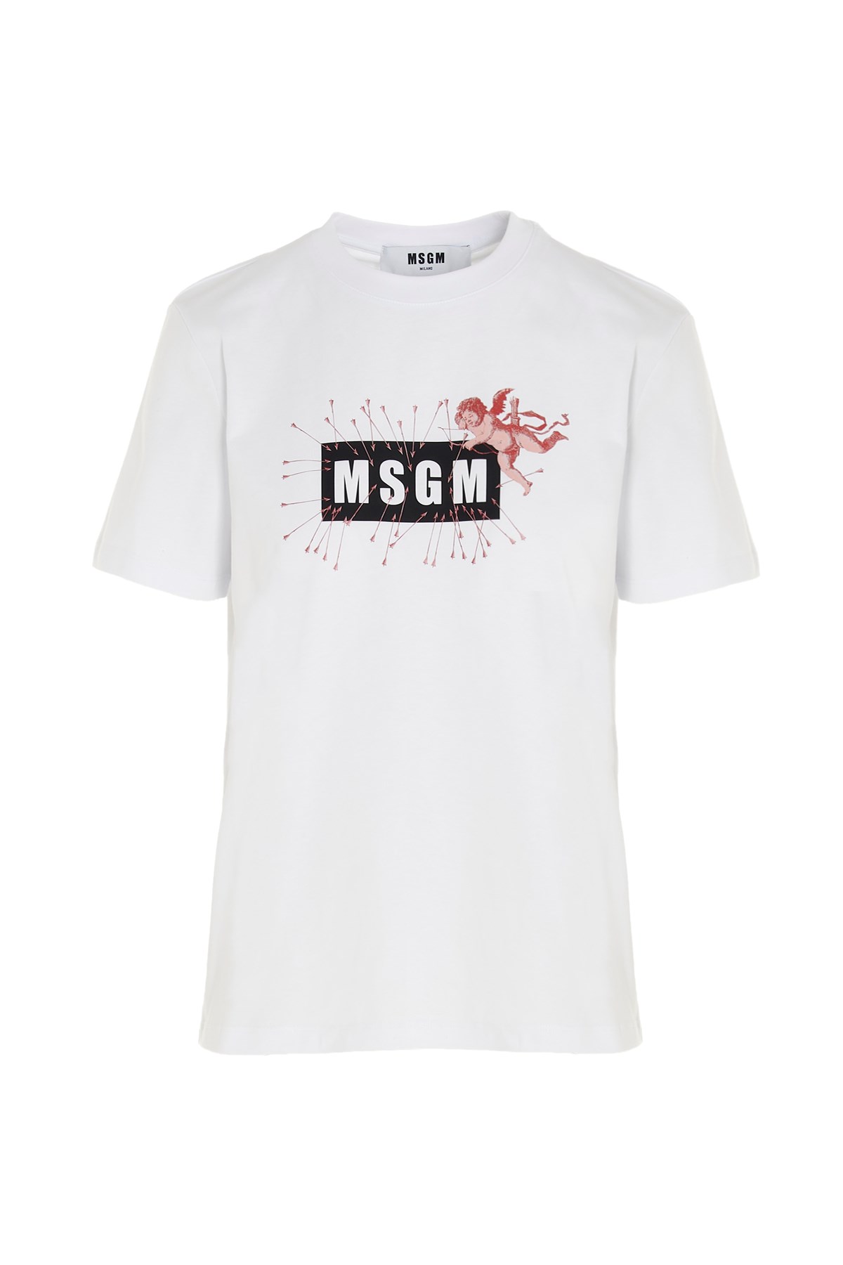 MSGM T-Shirt Mit Logo-Druck