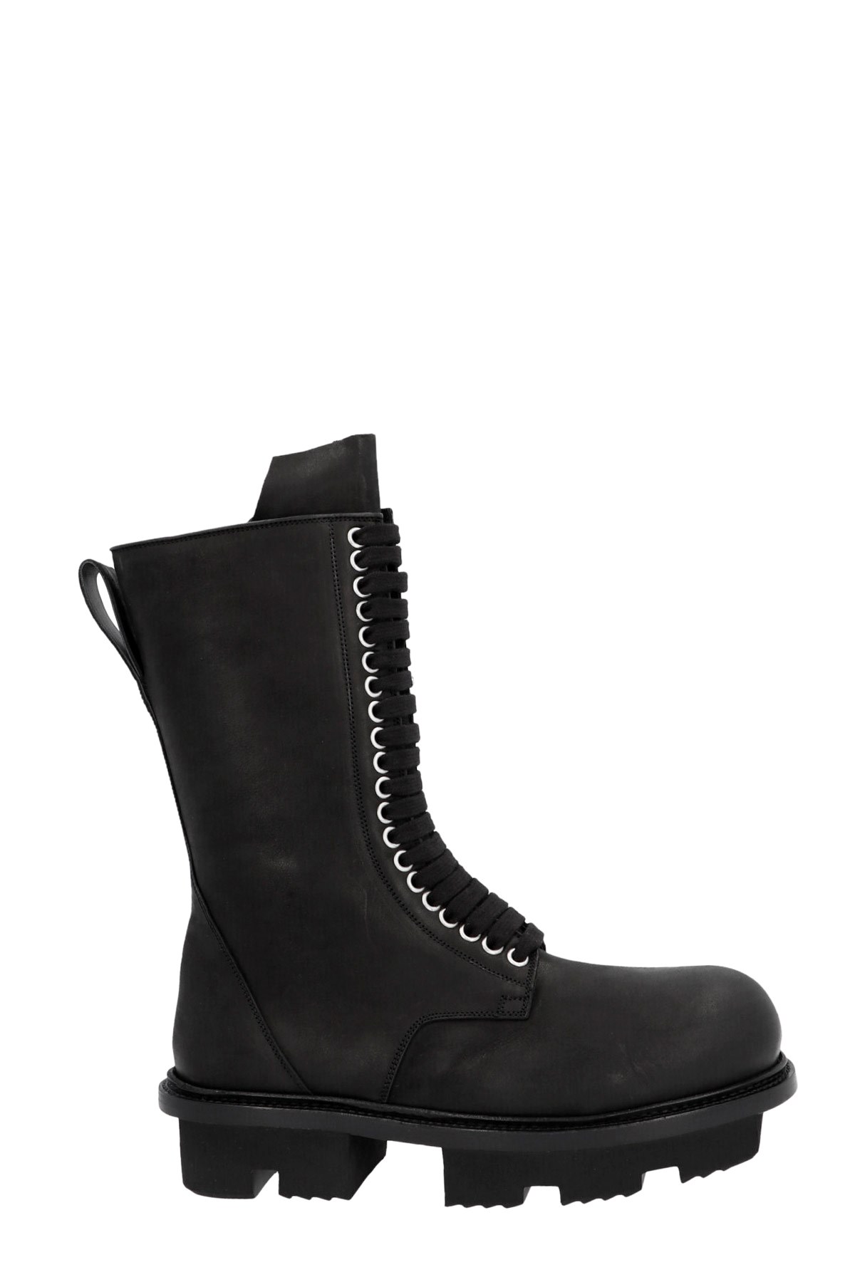 RICK OWENS 'Army Bozo Megatooth' Combat Boots