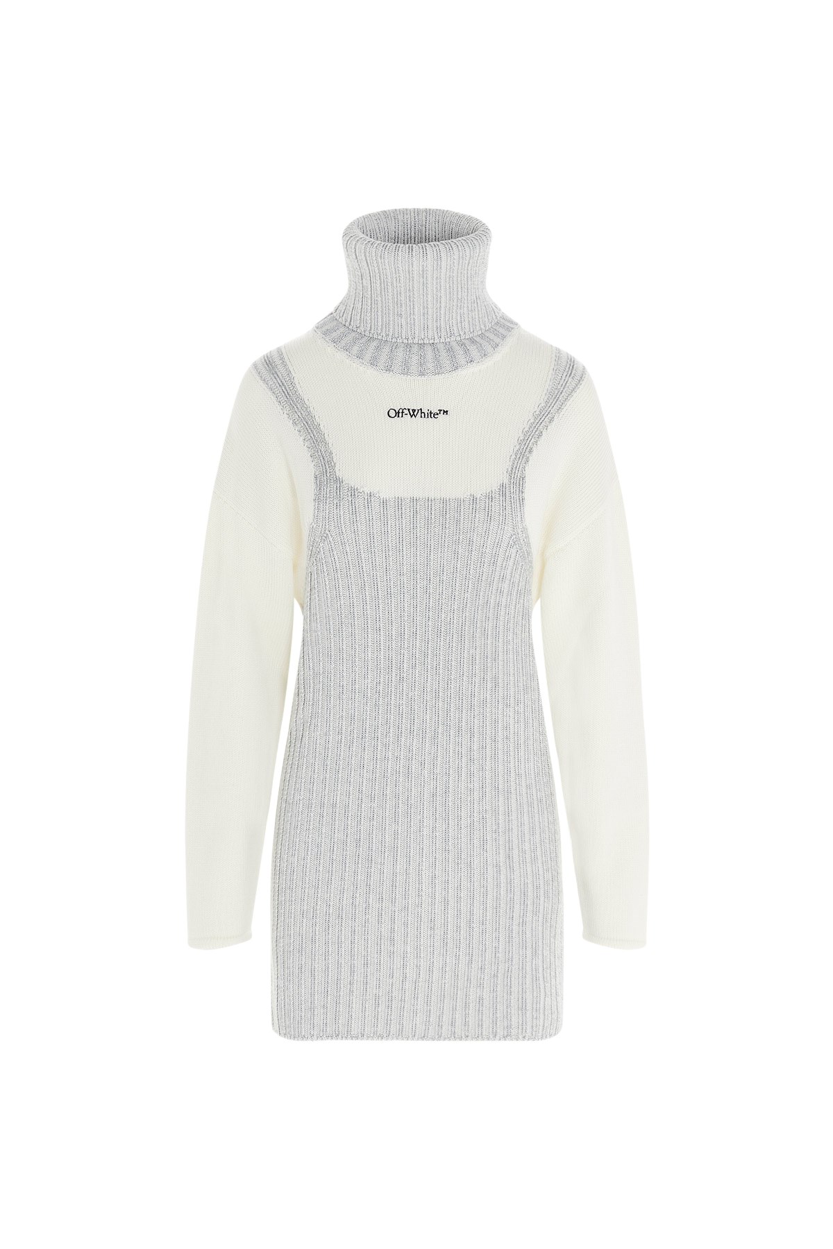 OFF-WHITE Pullover Aus Wolle 'Trompe L'oeil'