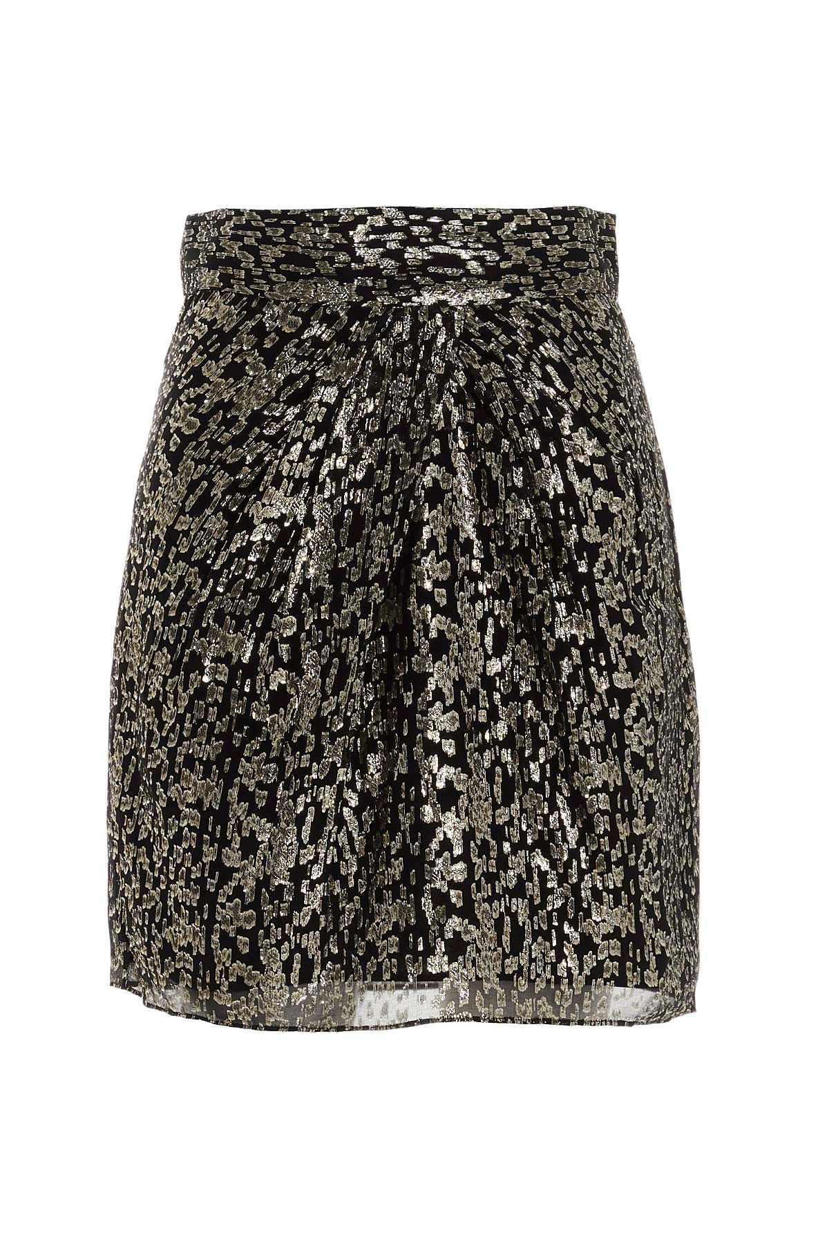 IRO Lurex Jacquard Mini Skirt