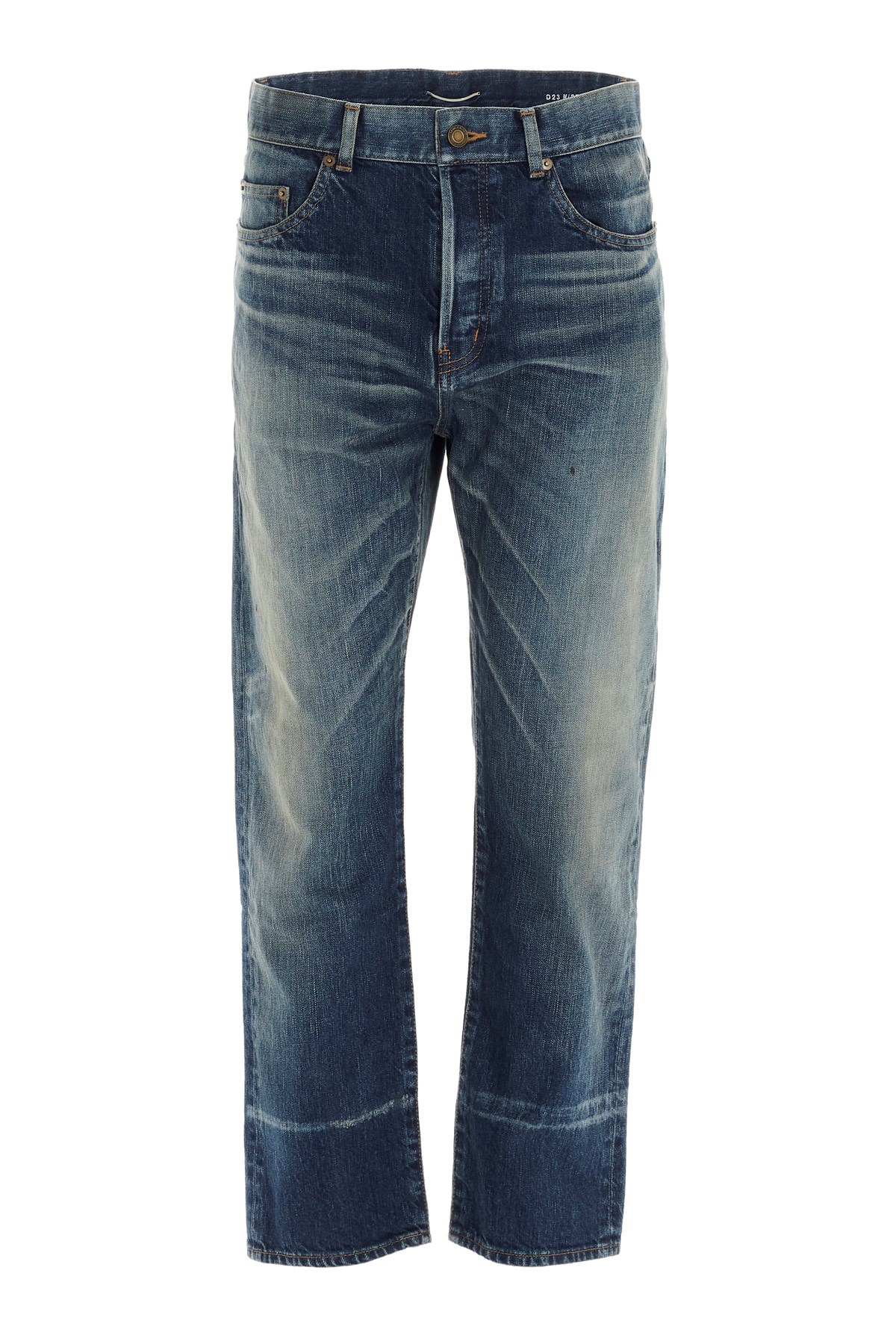 SAINT LAURENT Jeans Mit Vintage-Effekt