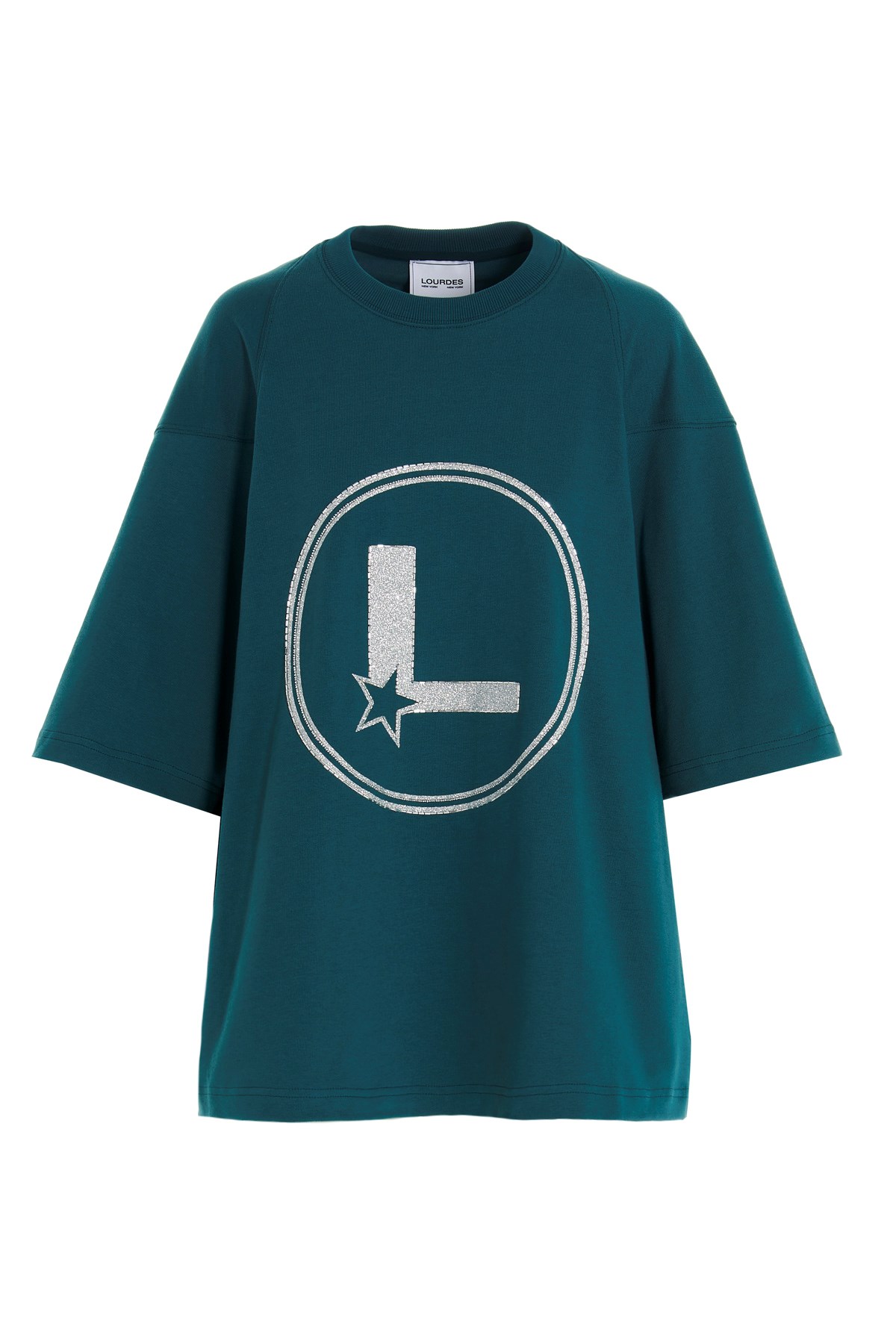 LOURDES NEW YORK 'L' Logo T-Shirt