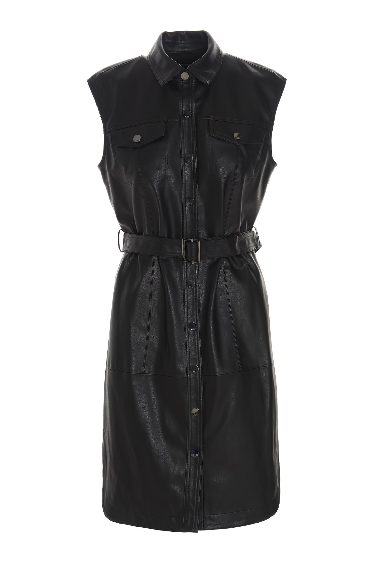 KARL LAGERFELD Eco-Leather Dress