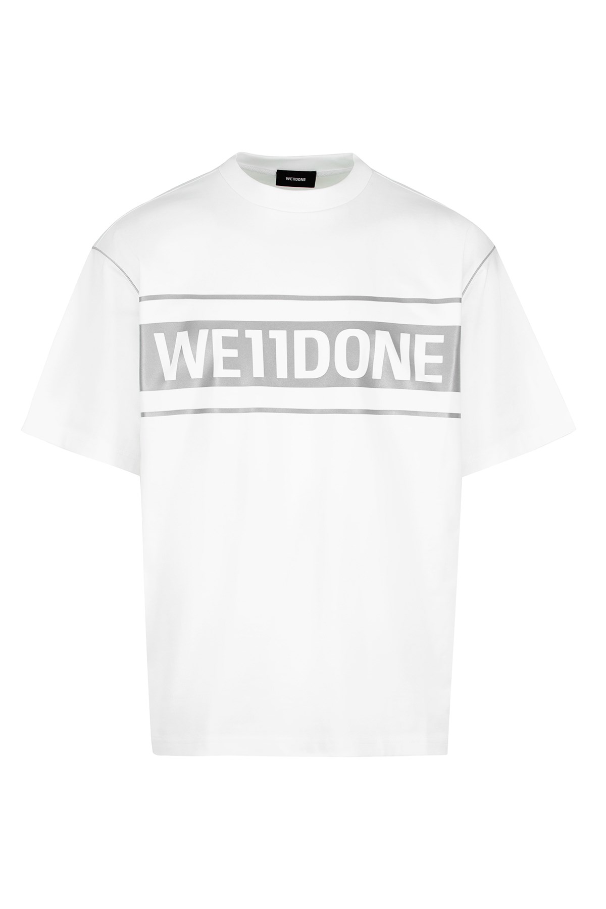 WE11DONE T-Shirt Mit Logo-Druck