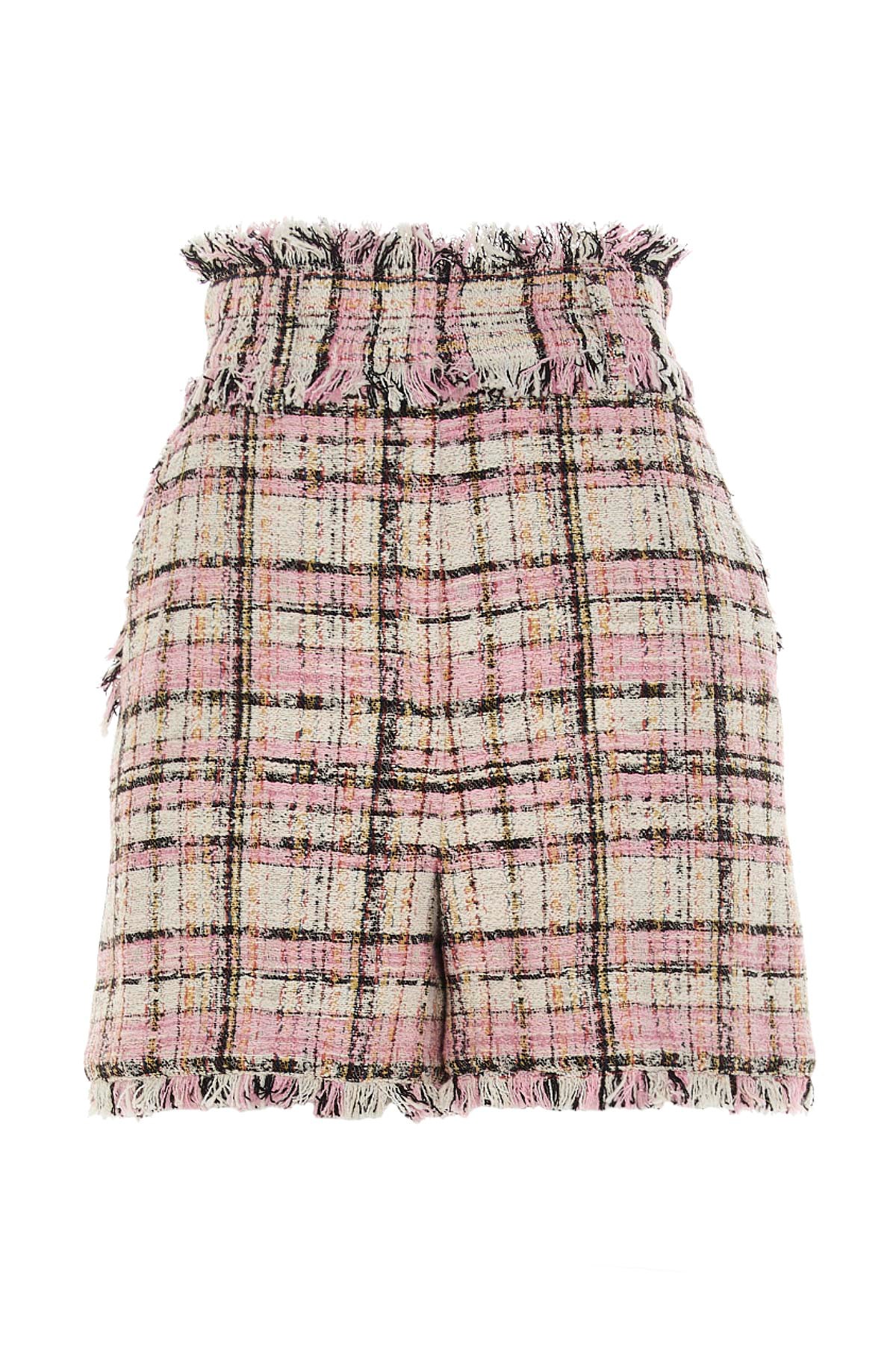 MSGM Shorts Aus Baumwolle Mit Tweed